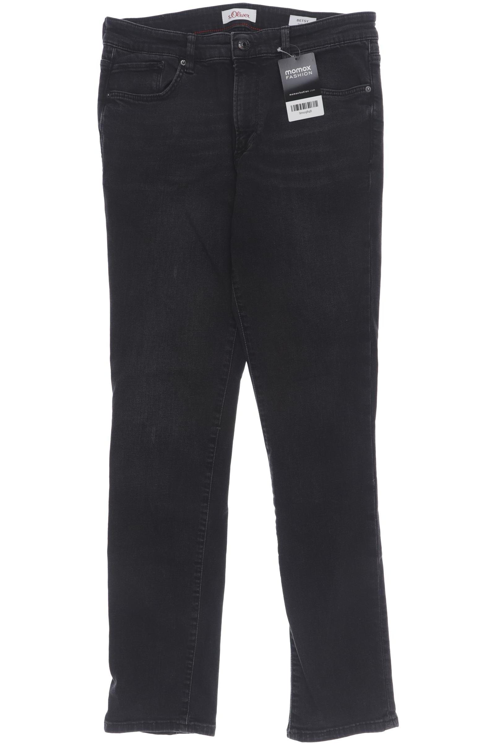 

s.Oliver Damen Jeans, grau