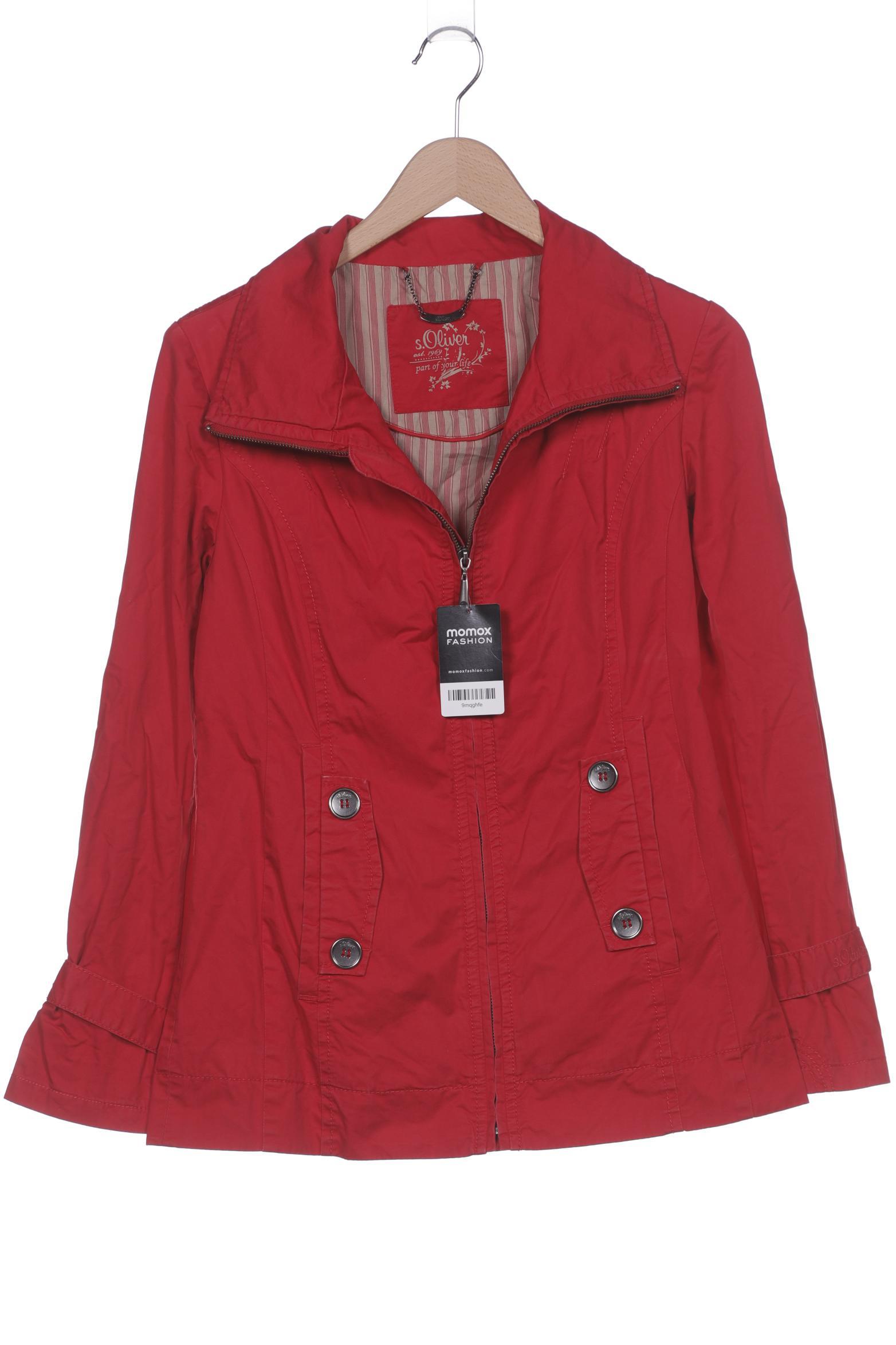 

s.Oliver Damen Jacke, rot, Gr. 34