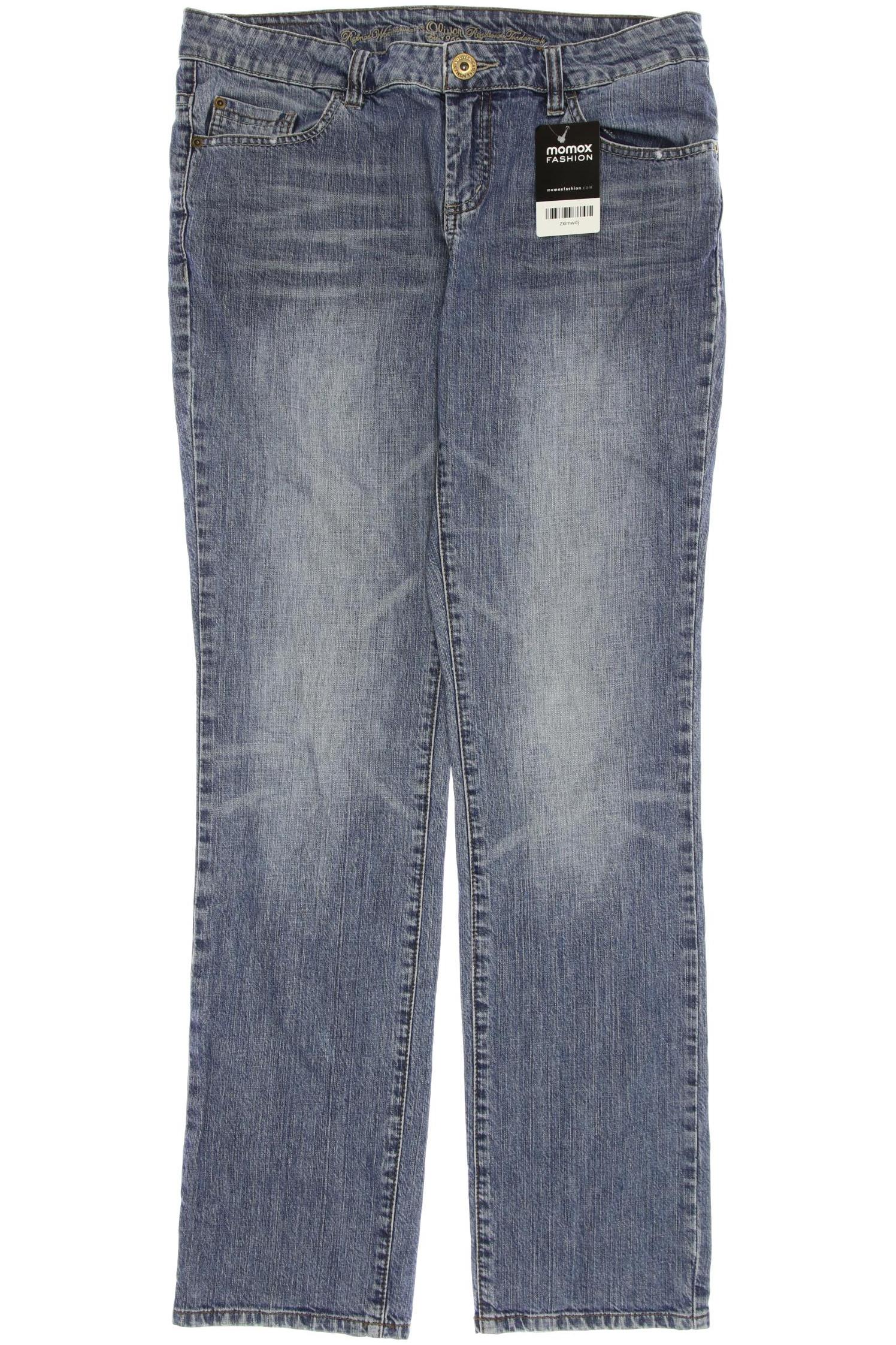 

s.Oliver Damen Jeans, blau