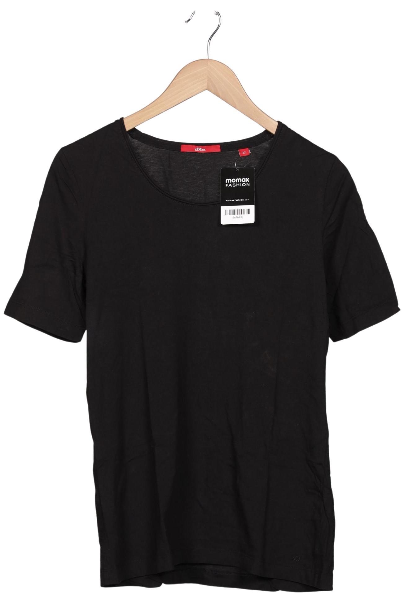 

s.Oliver Damen T-Shirt, schwarz, Gr. 42