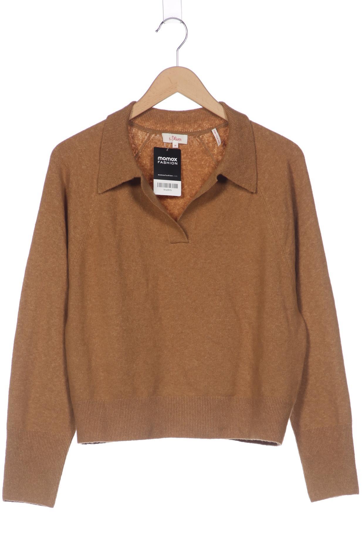 

s.Oliver Damen Pullover, braun, Gr. 36