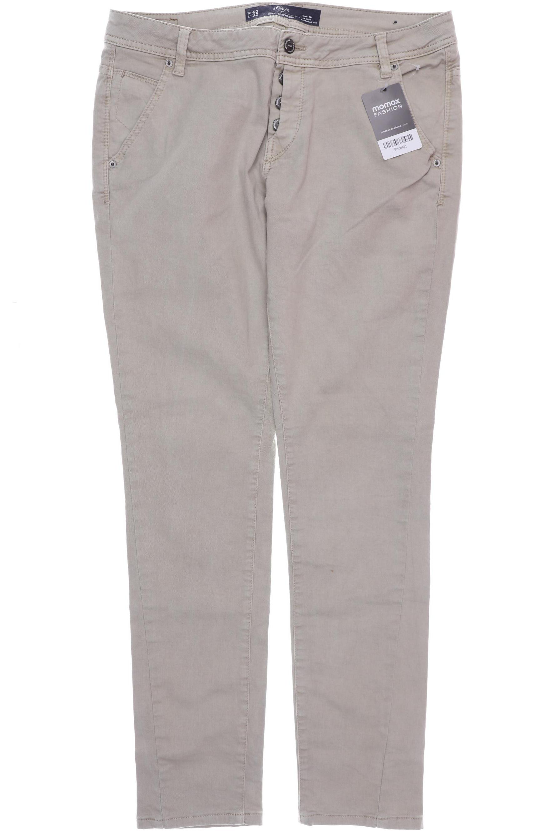 

s.Oliver Damen Jeans, beige, Gr. 40