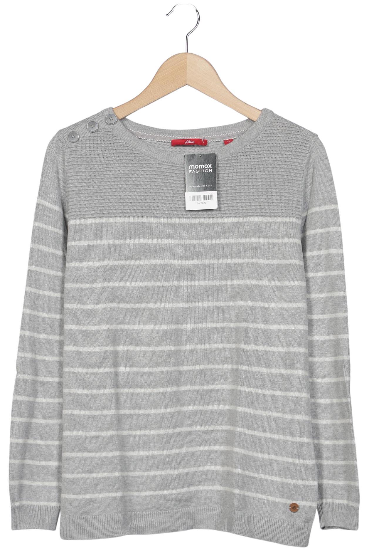 

s.Oliver Damen Pullover, grau, Gr. 40