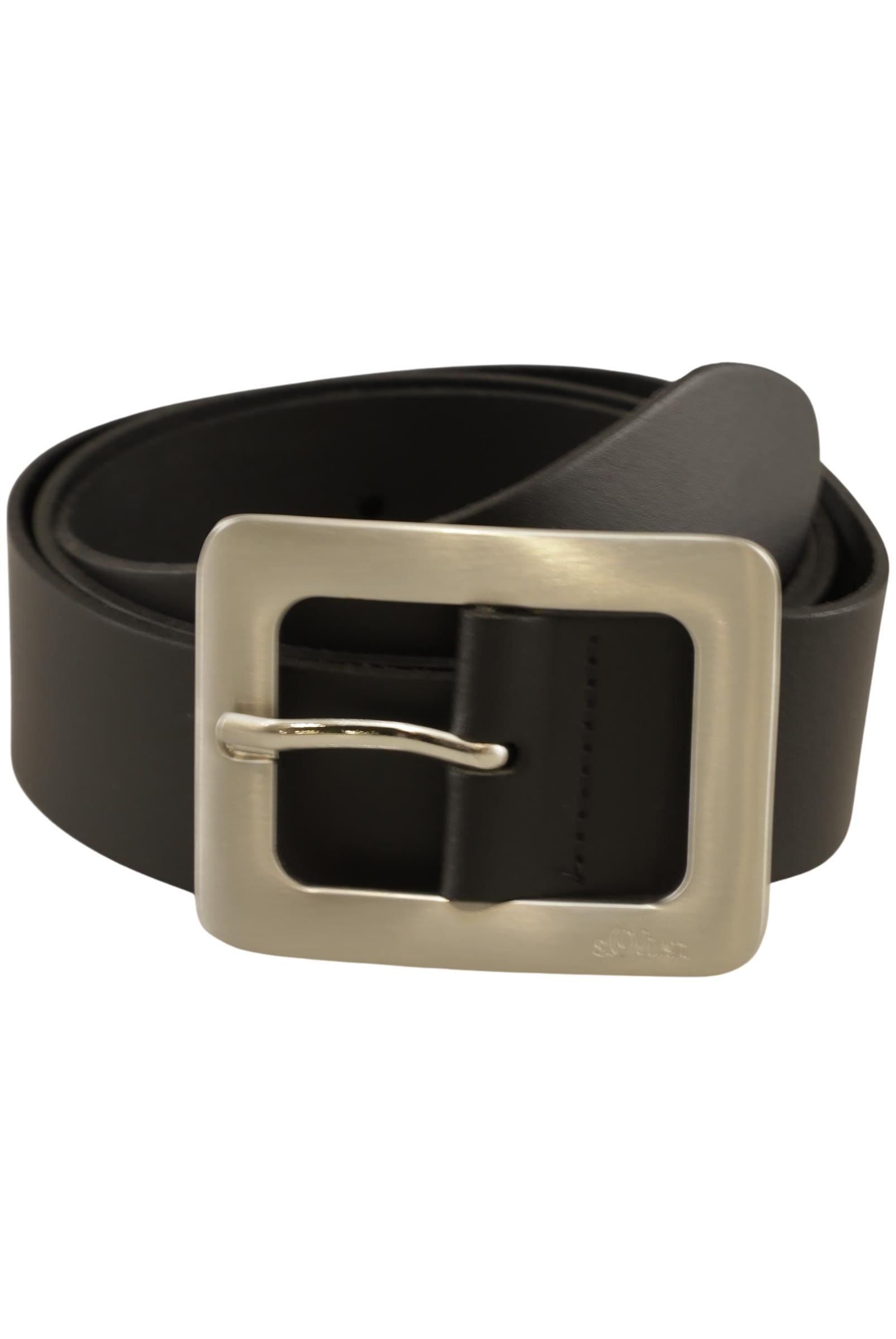 

s.Oliver Damen Gürtel, schwarz, Gr. 95