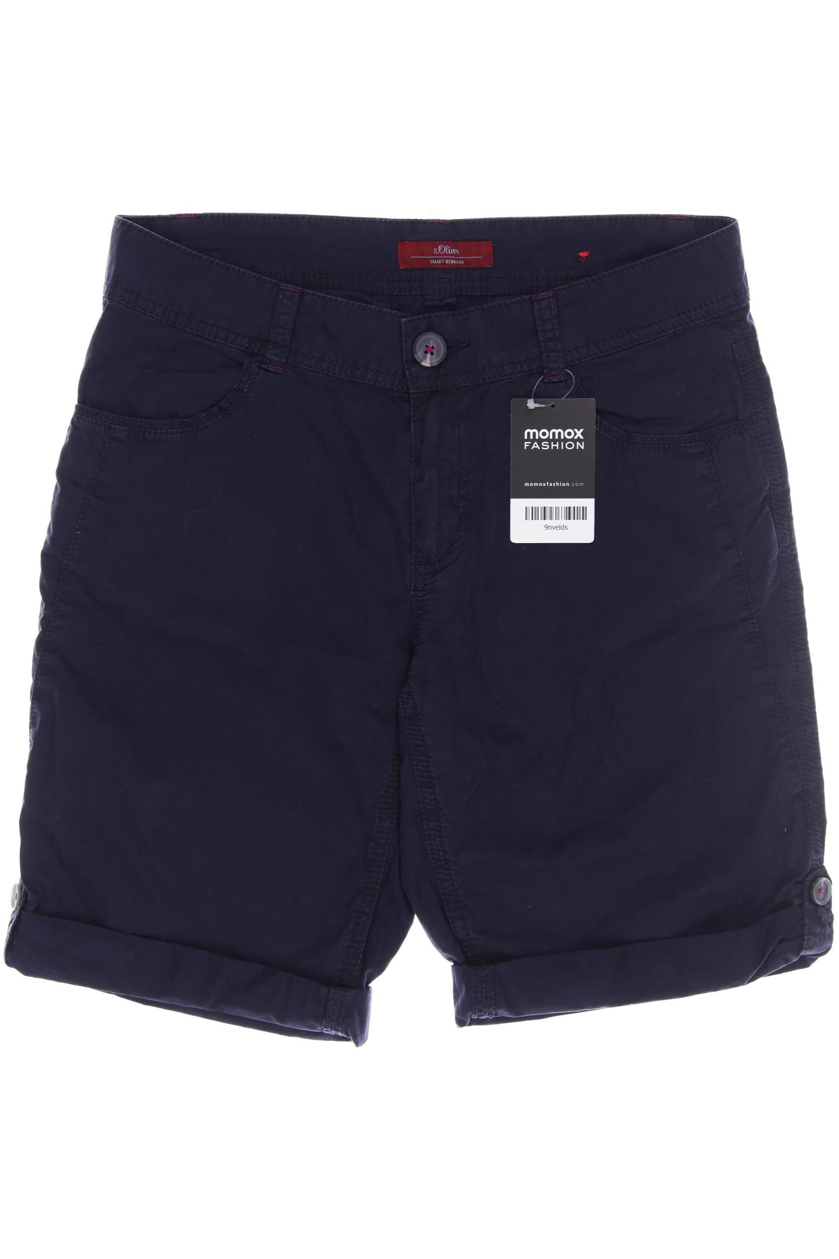 

s.Oliver Damen Shorts, marineblau