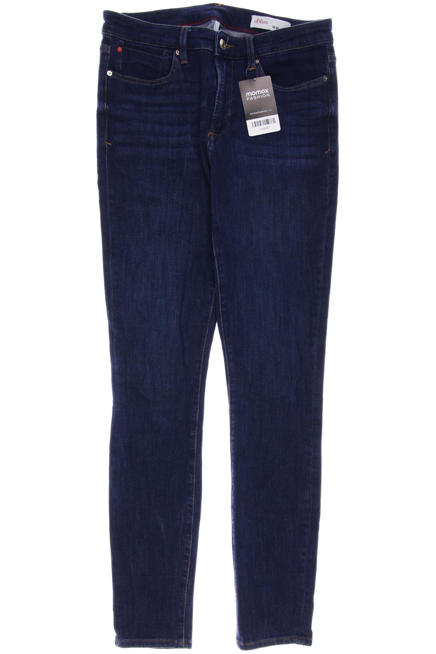 

s.Oliver Damen Jeans, marineblau