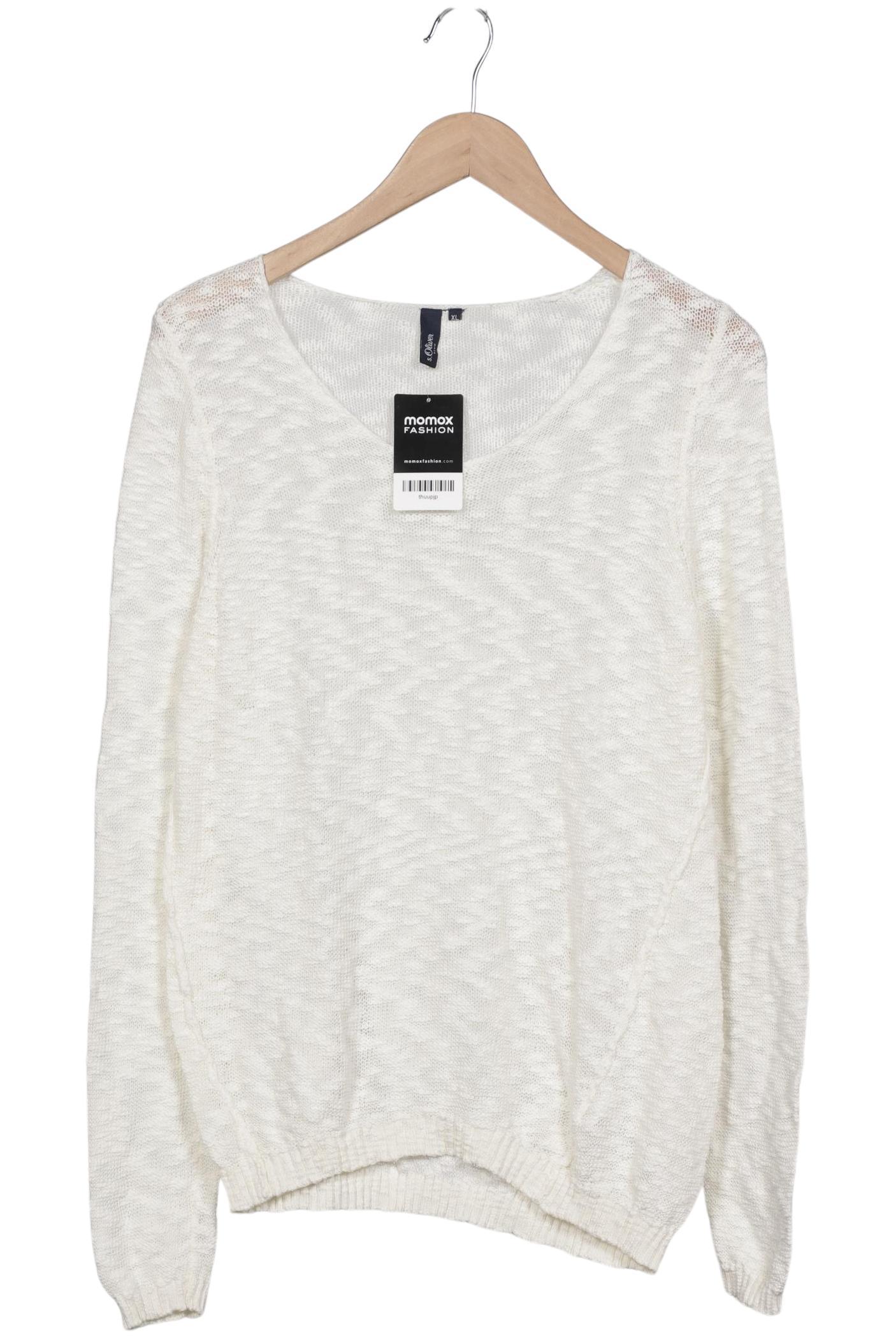 

s.Oliver Damen Pullover, cremeweiß, Gr. 44
