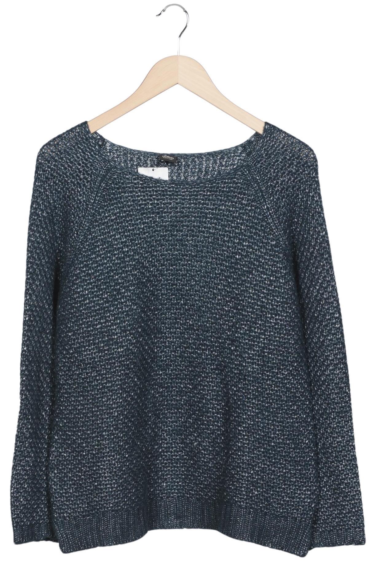 

s.Oliver Damen Pullover, blau, Gr. 40