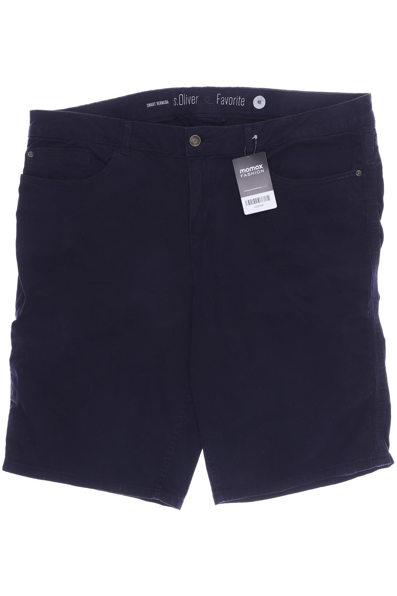 

s.Oliver Damen Shorts, marineblau