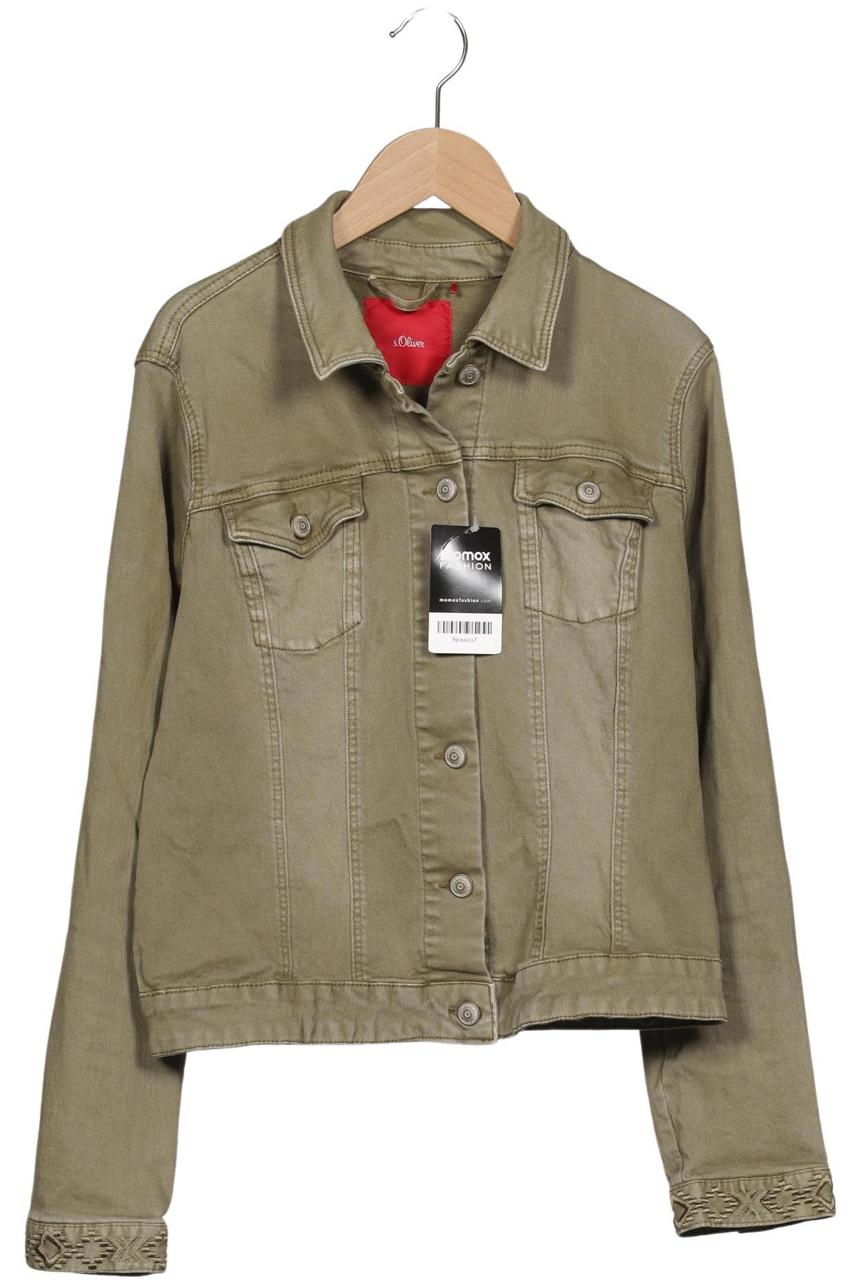 

s.Oliver Damen Jacke, grün, Gr. 38