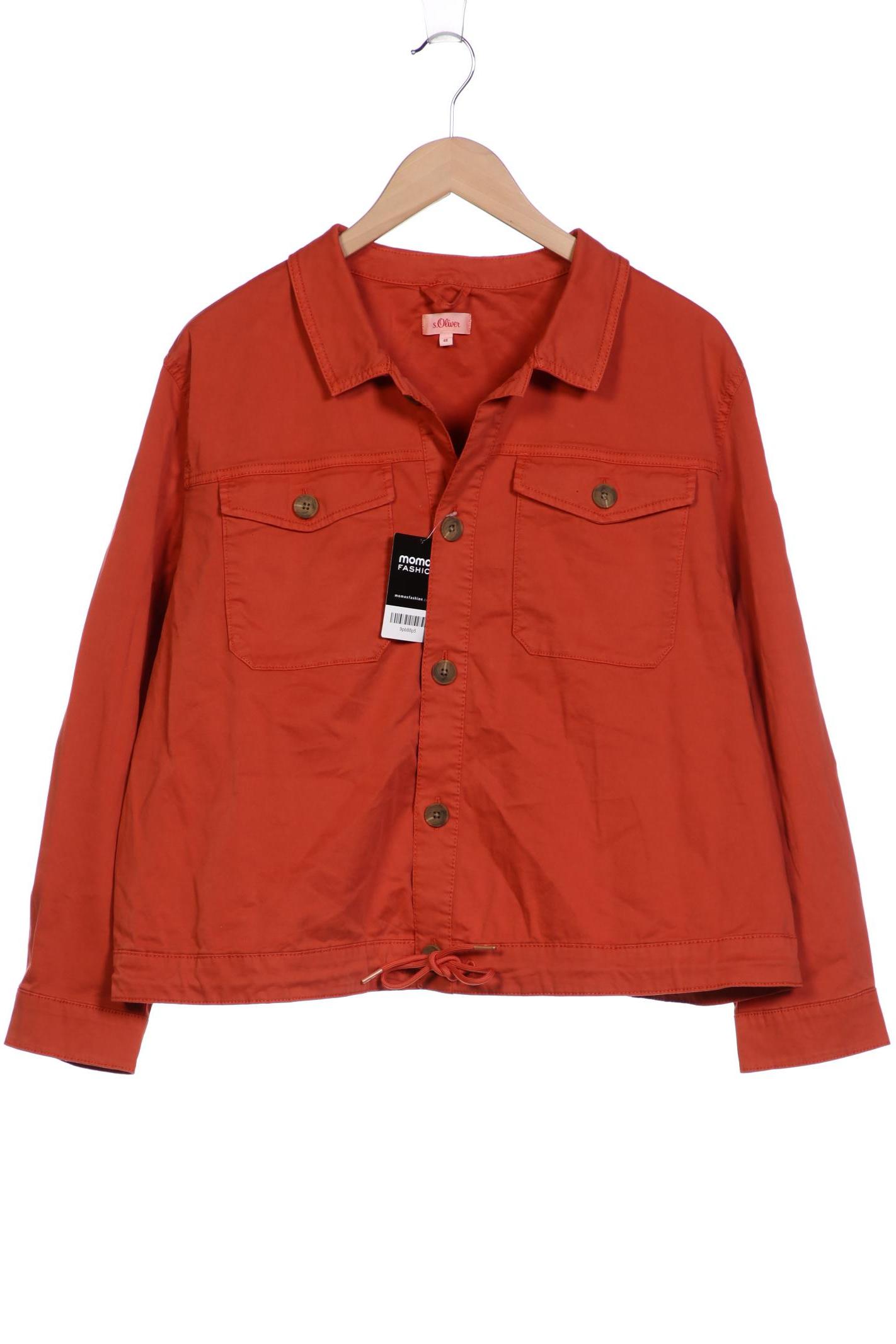 

s.Oliver Damen Jacke, orange, Gr. 48