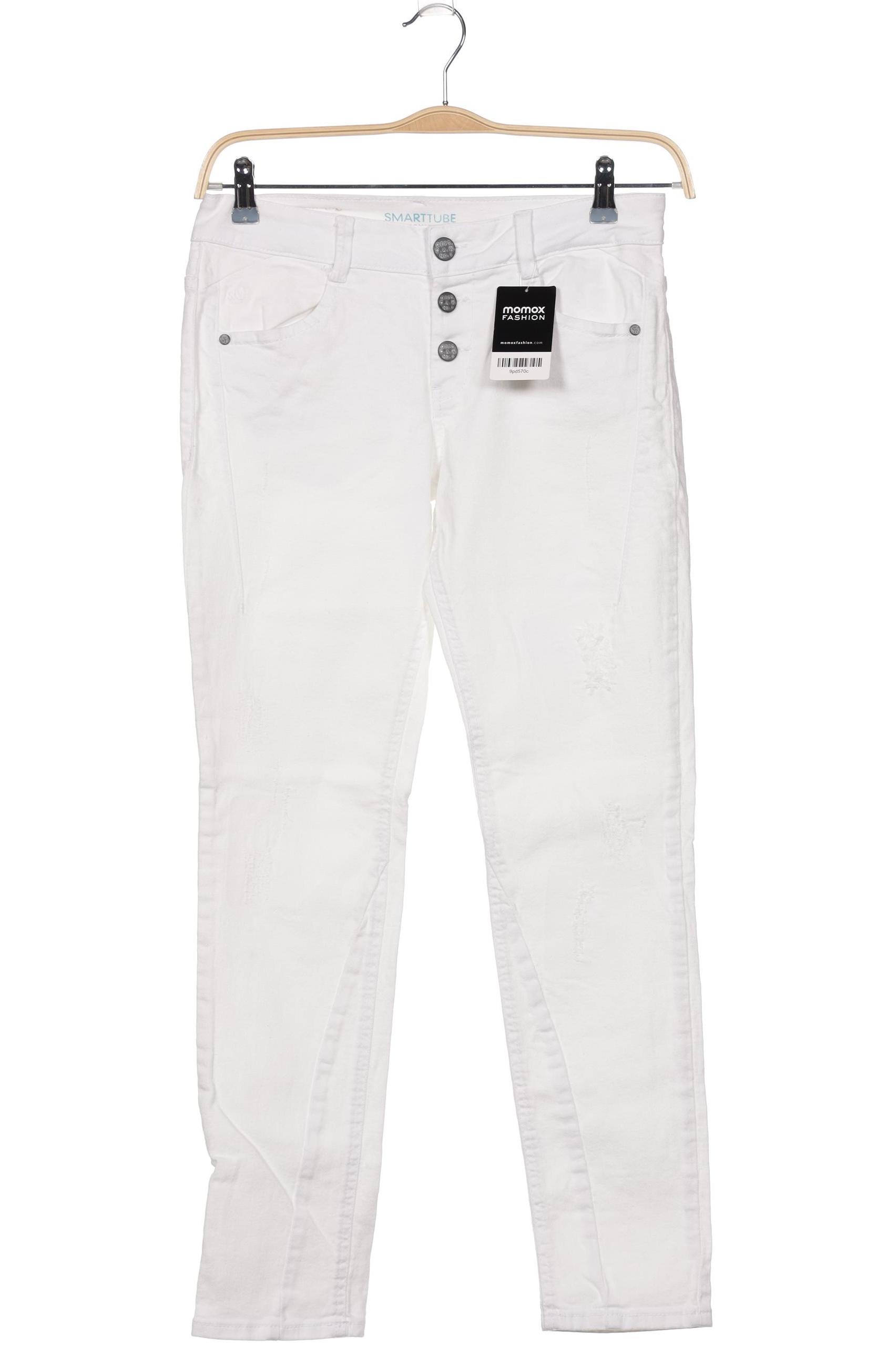 

s.Oliver Damen Jeans, weiß