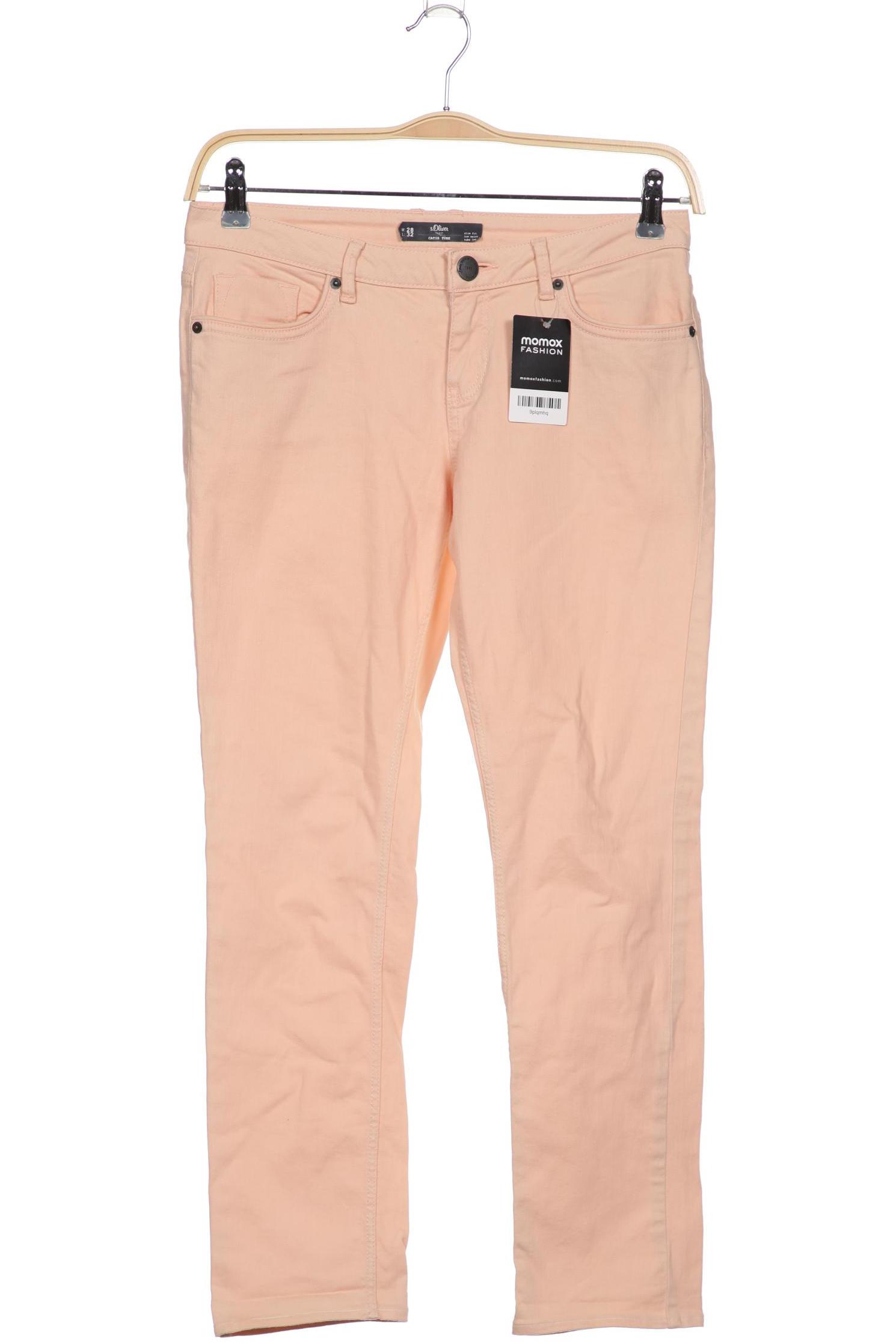 

s.Oliver Damen Jeans, orange