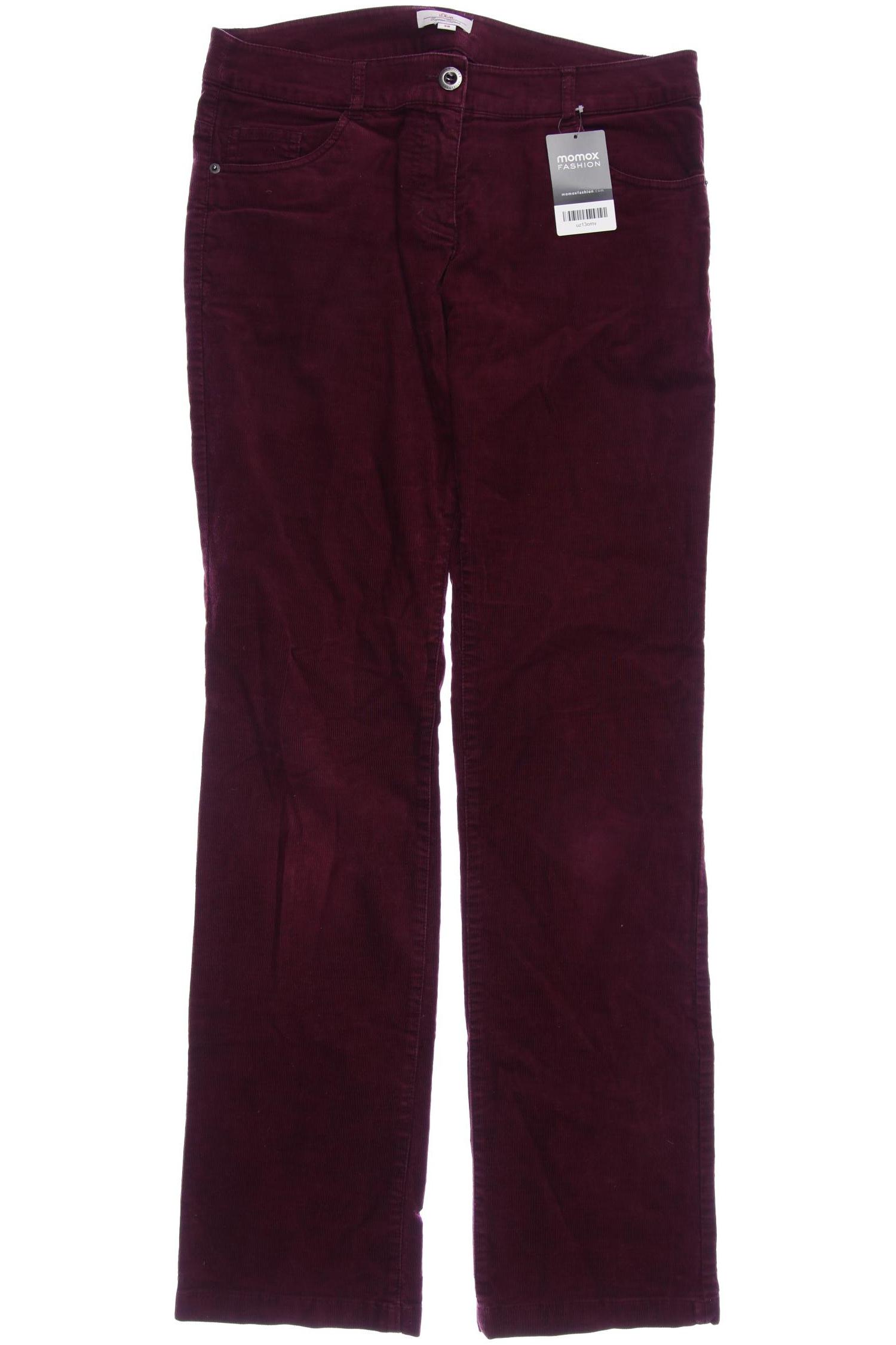 

s.Oliver Damen Stoffhose, bordeaux