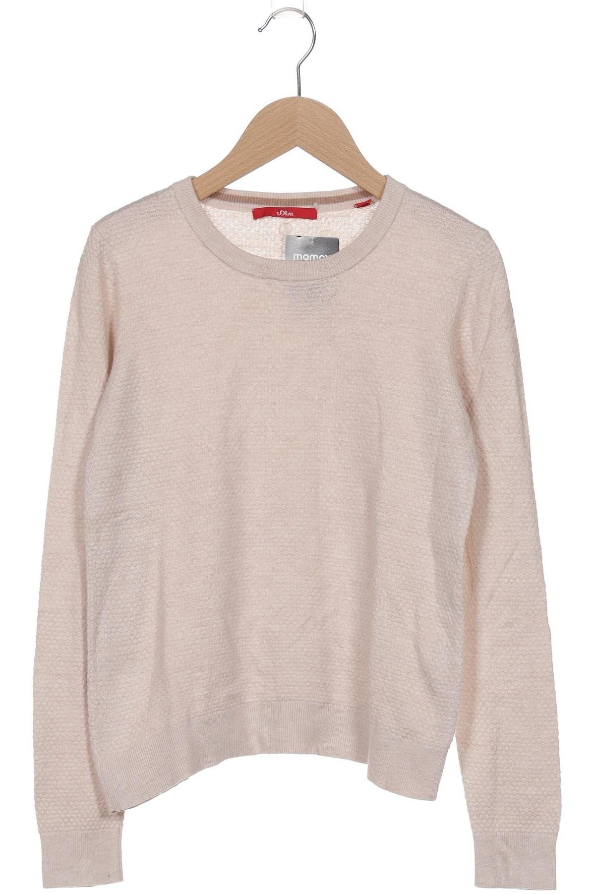 

s.Oliver Damen Pullover, cremeweiß, Gr. 34