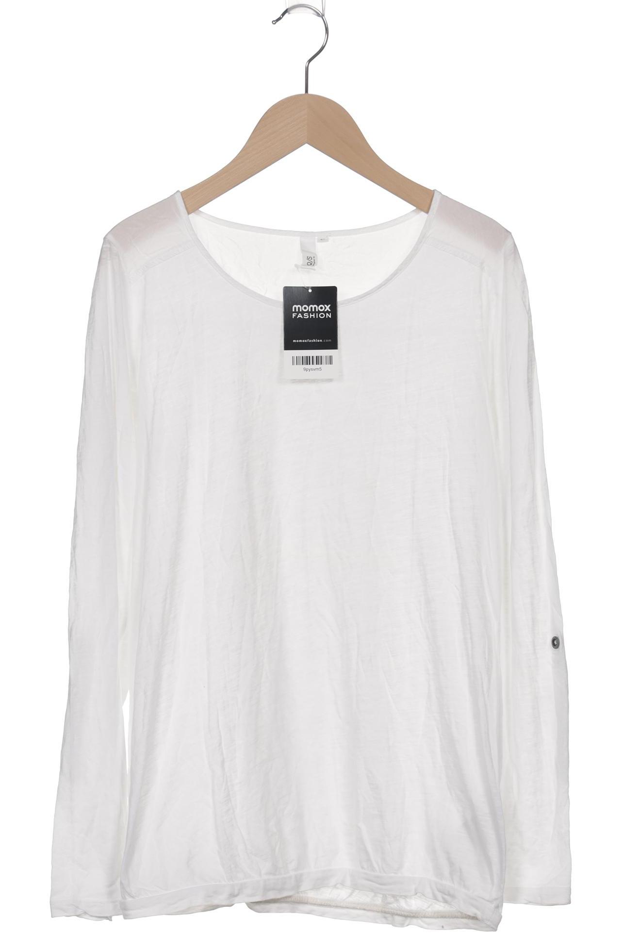 

s.Oliver Damen Langarmshirt, weiß, Gr. 38