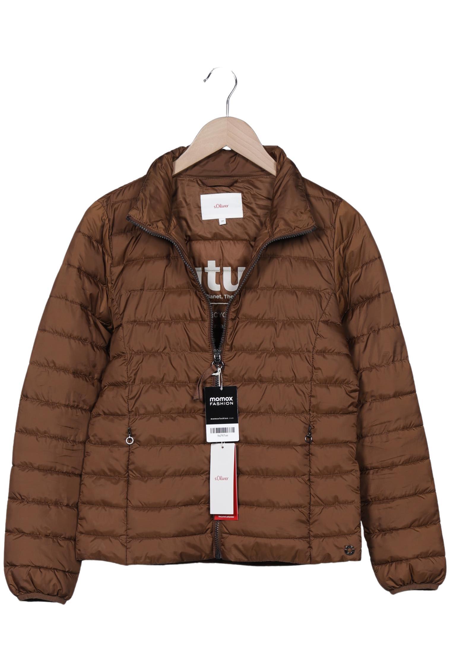 

s.Oliver Damen Jacke, braun, Gr. 34