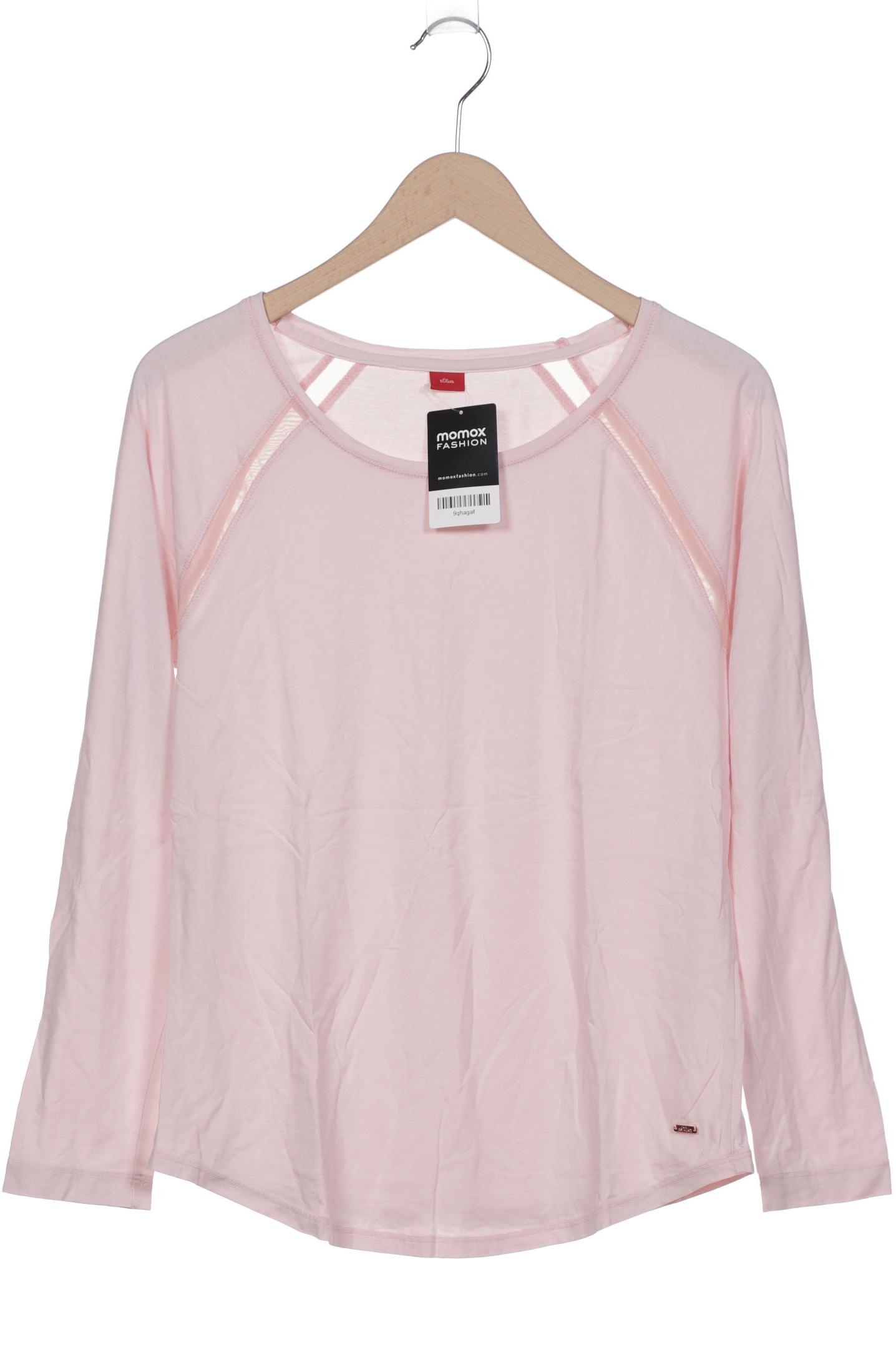 

s.Oliver Damen Langarmshirt, pink, Gr. 42
