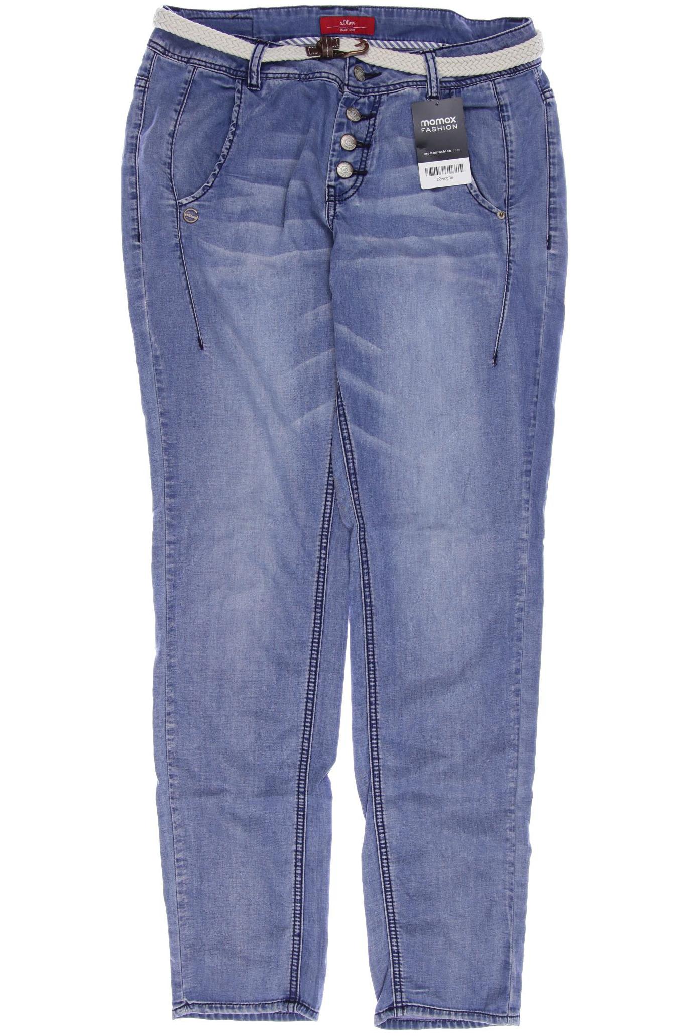 

s.Oliver Damen Jeans, blau
