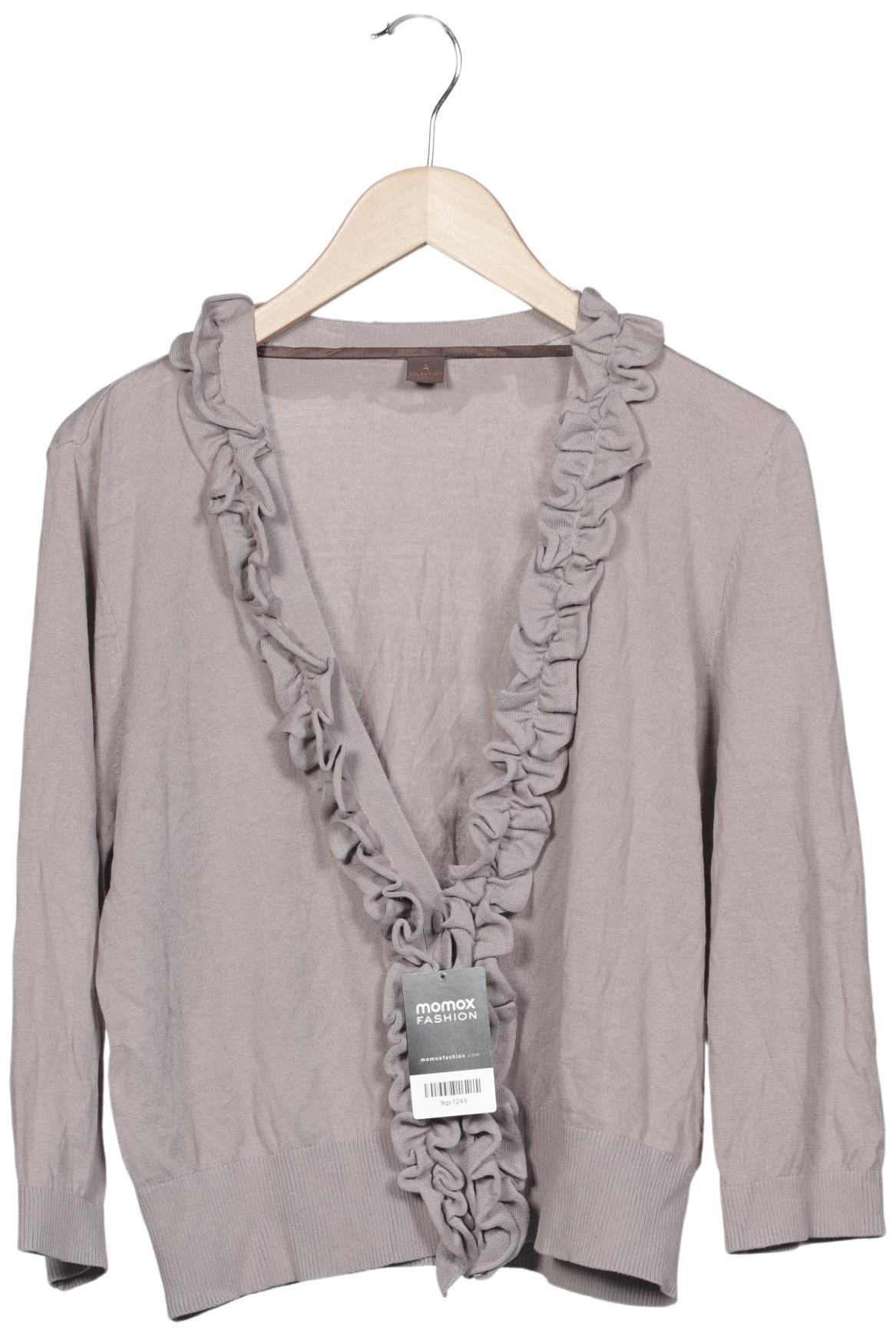 

s.Oliver Damen Strickjacke, grau, Gr. 46