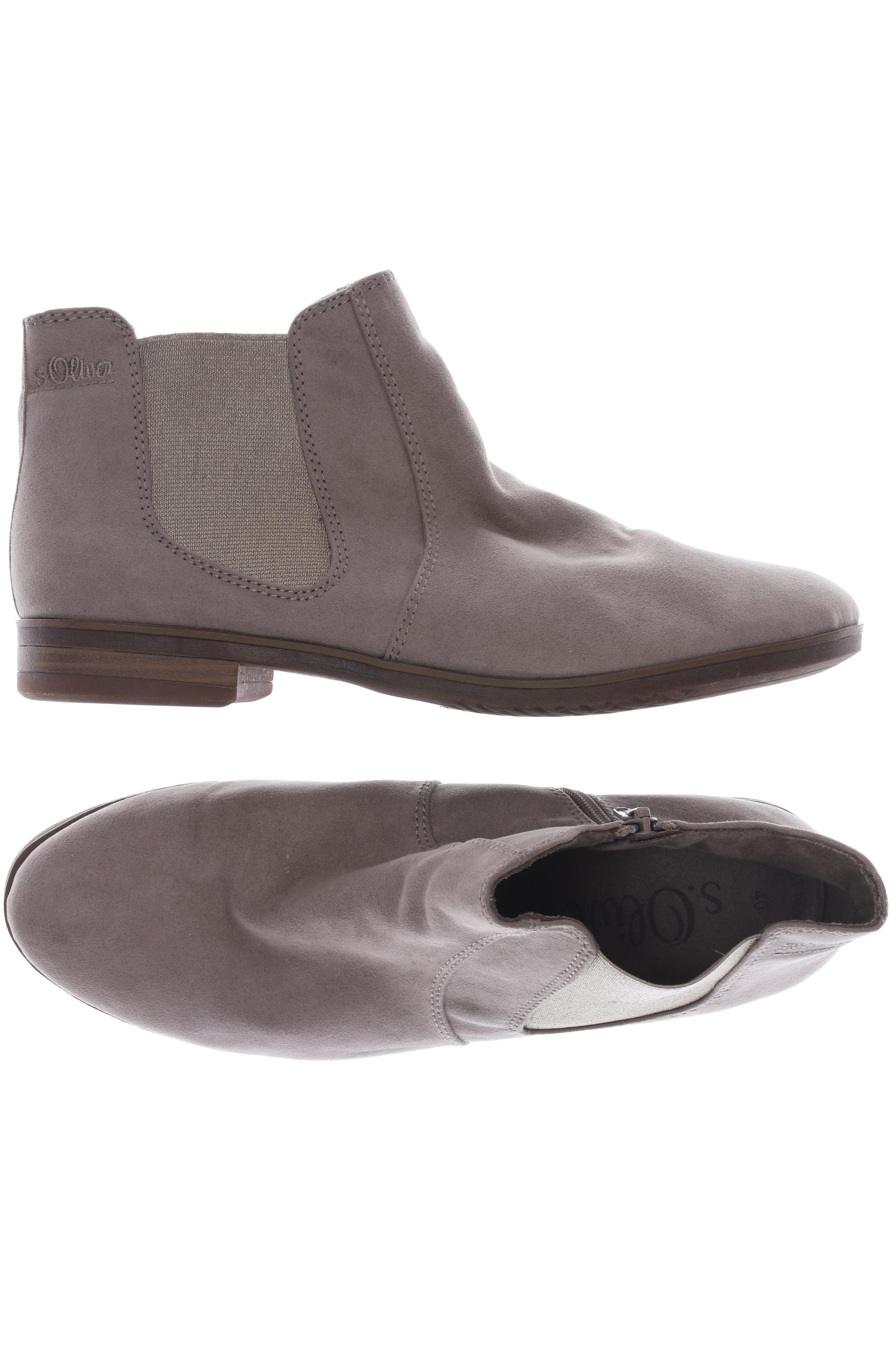 

s.Oliver Damen Stiefelette, beige, Gr. 40