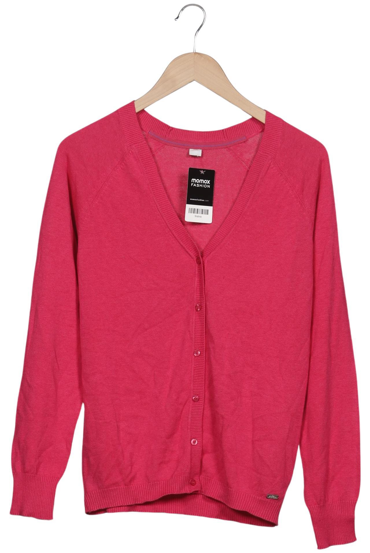 

s.Oliver Damen Strickjacke, pink, Gr. 40