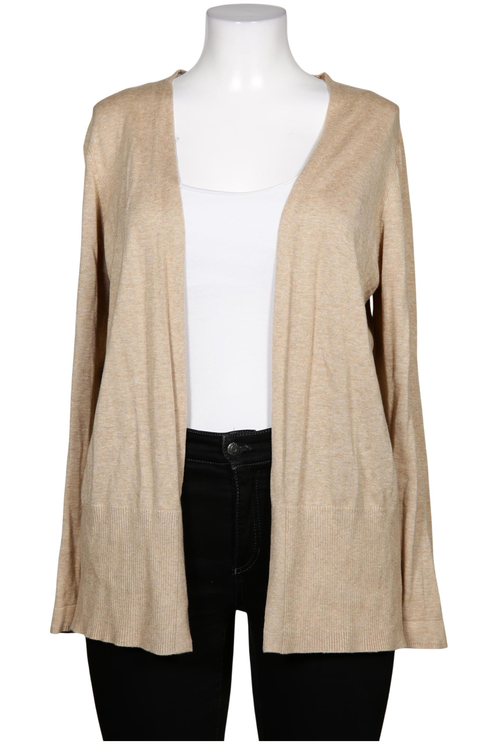 

s.Oliver Damen Strickjacke, beige, Gr. 42