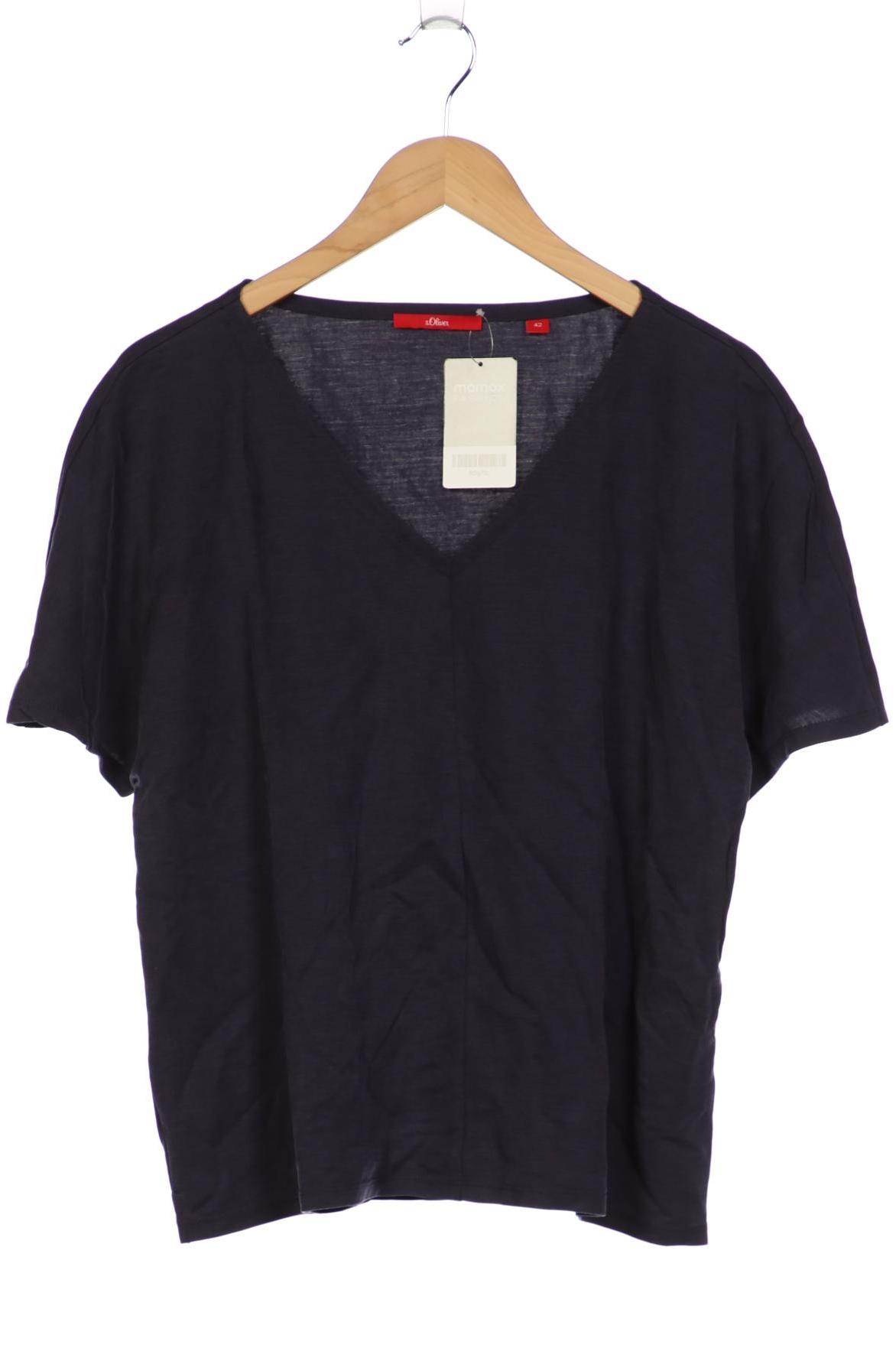 

s.Oliver Damen T-Shirt, marineblau, Gr. 42