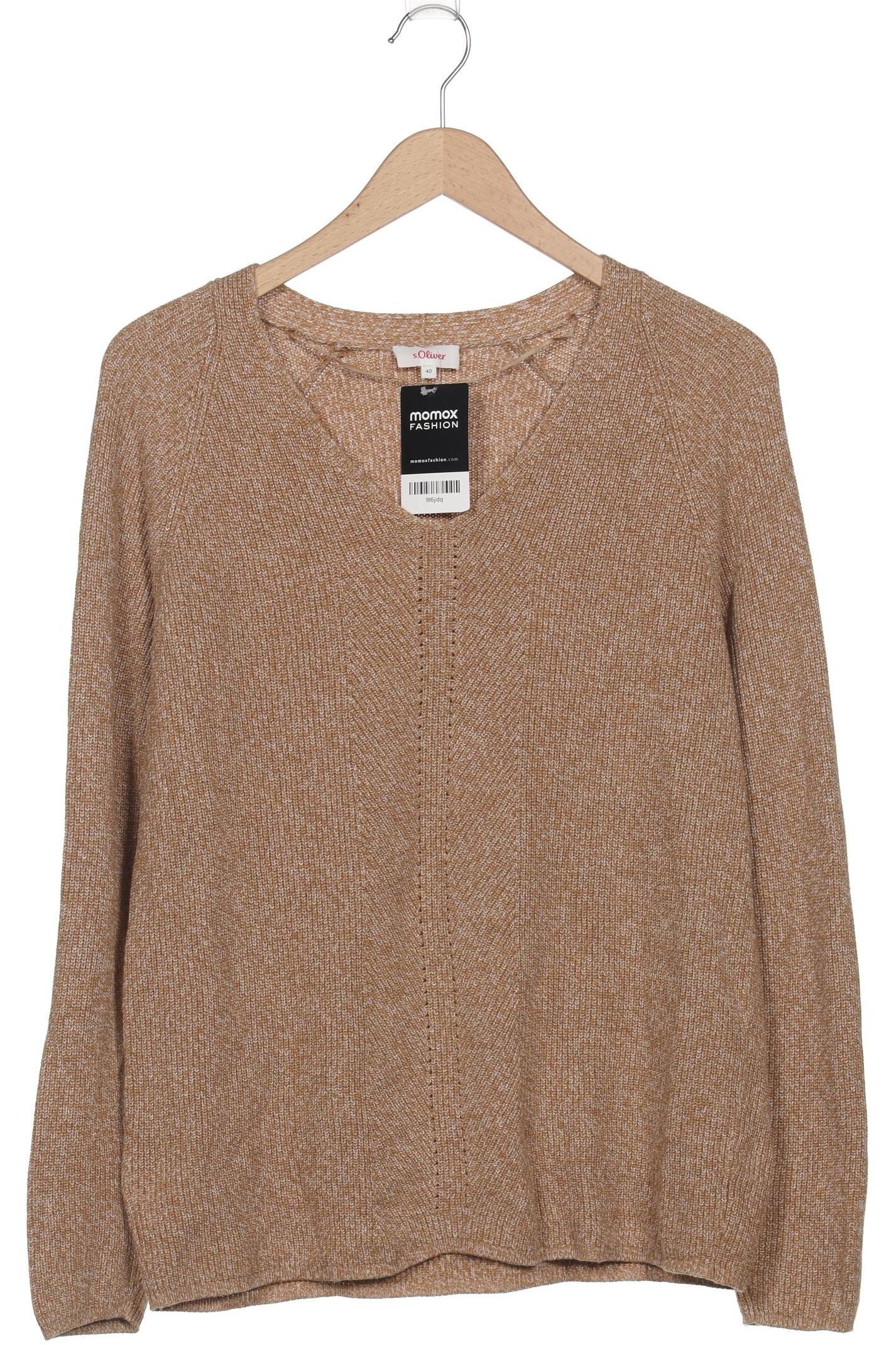 

s.Oliver Damen Pullover, braun, Gr. 40