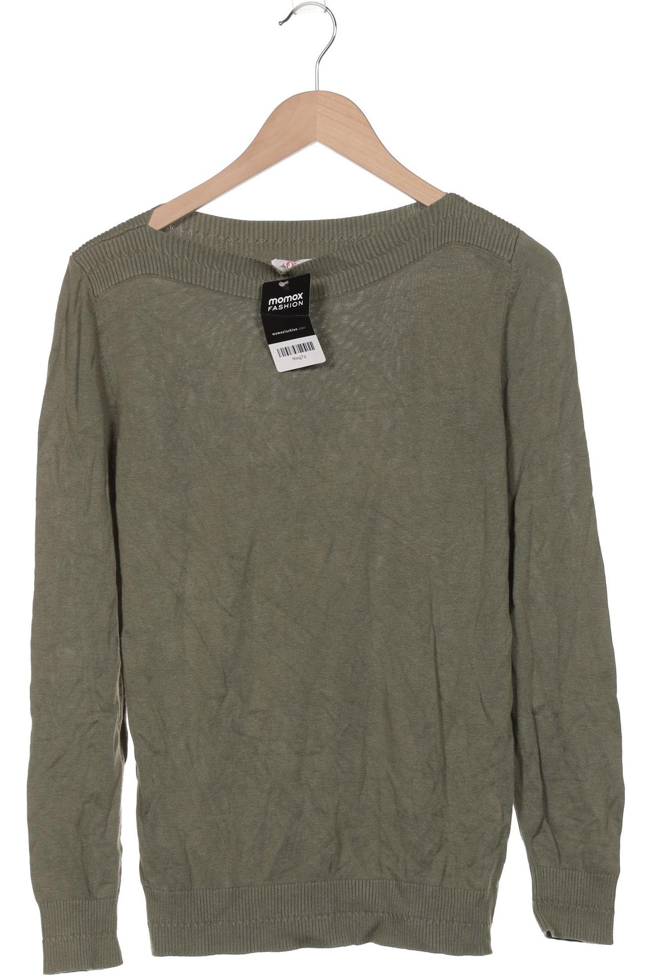 

s.Oliver Damen Pullover, grün, Gr. 40