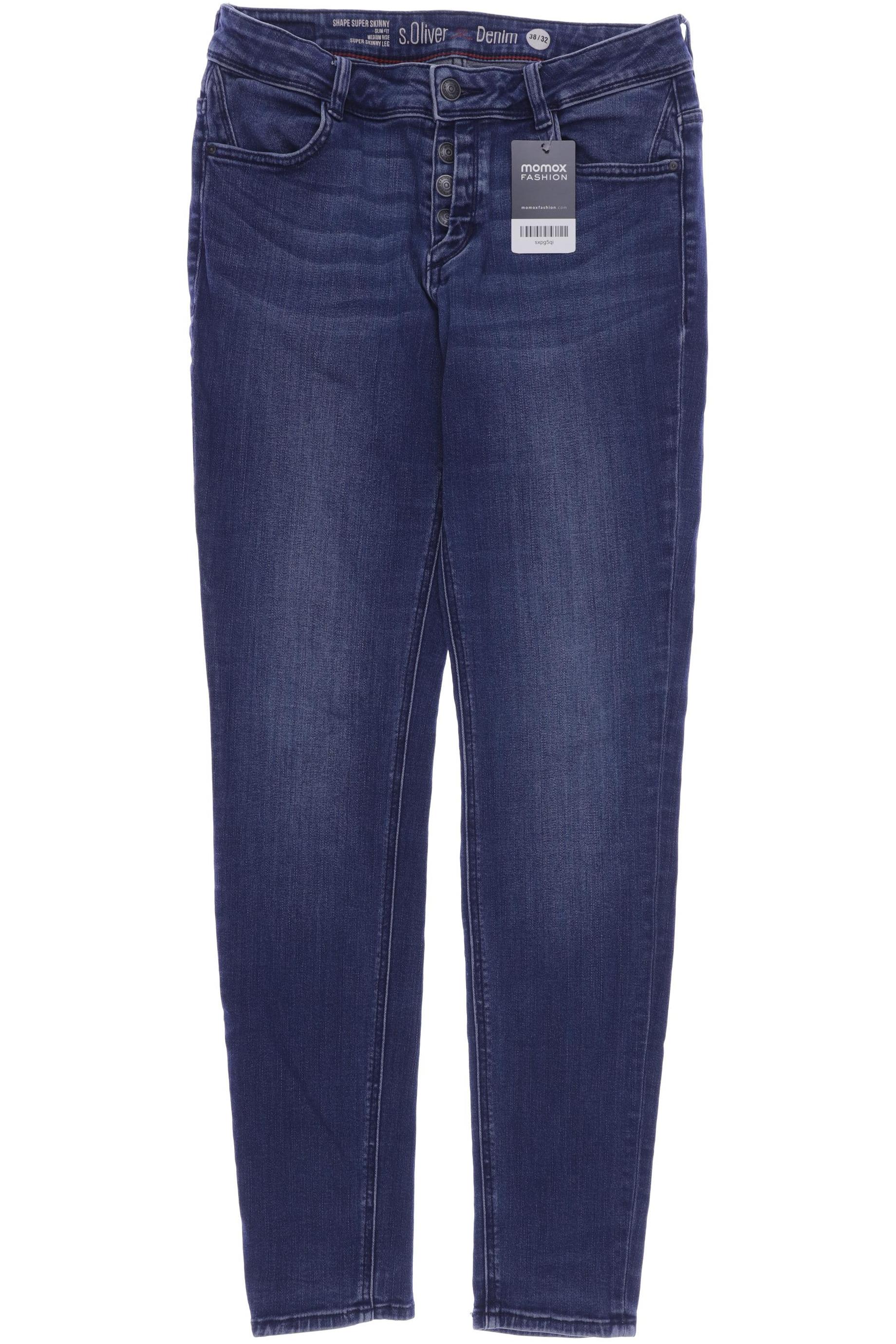 

s.Oliver Damen Jeans, marineblau, Gr. 38
