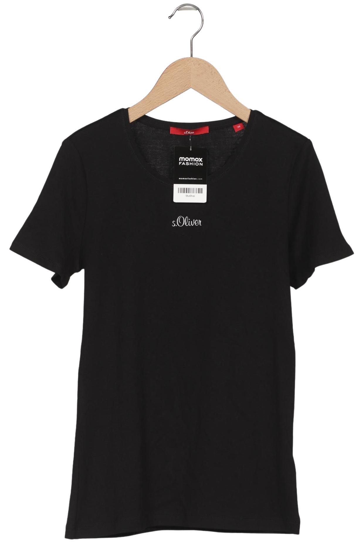 

s.Oliver Damen T-Shirt, schwarz, Gr. 38