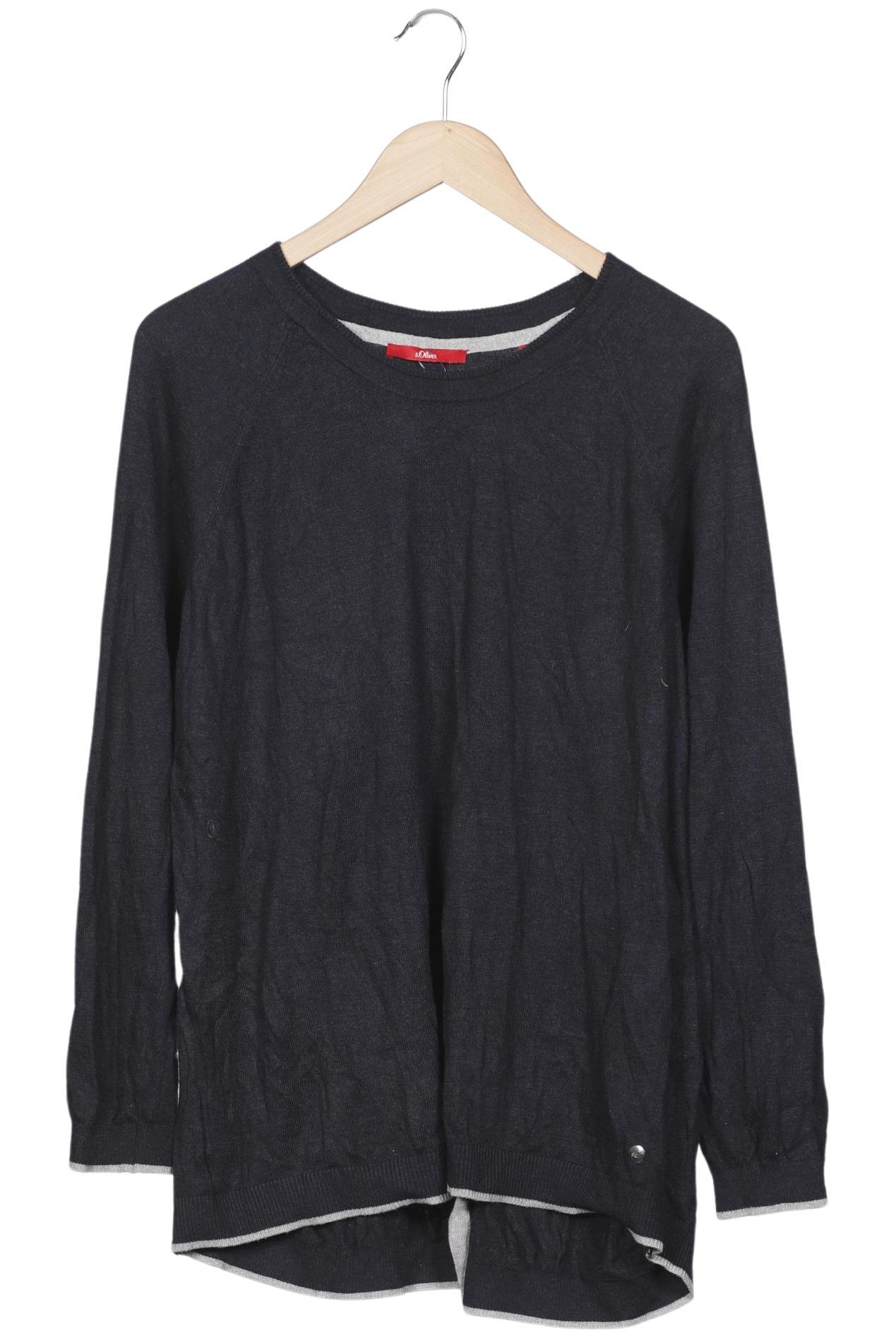 

s.Oliver Damen Pullover, marineblau, Gr. 44