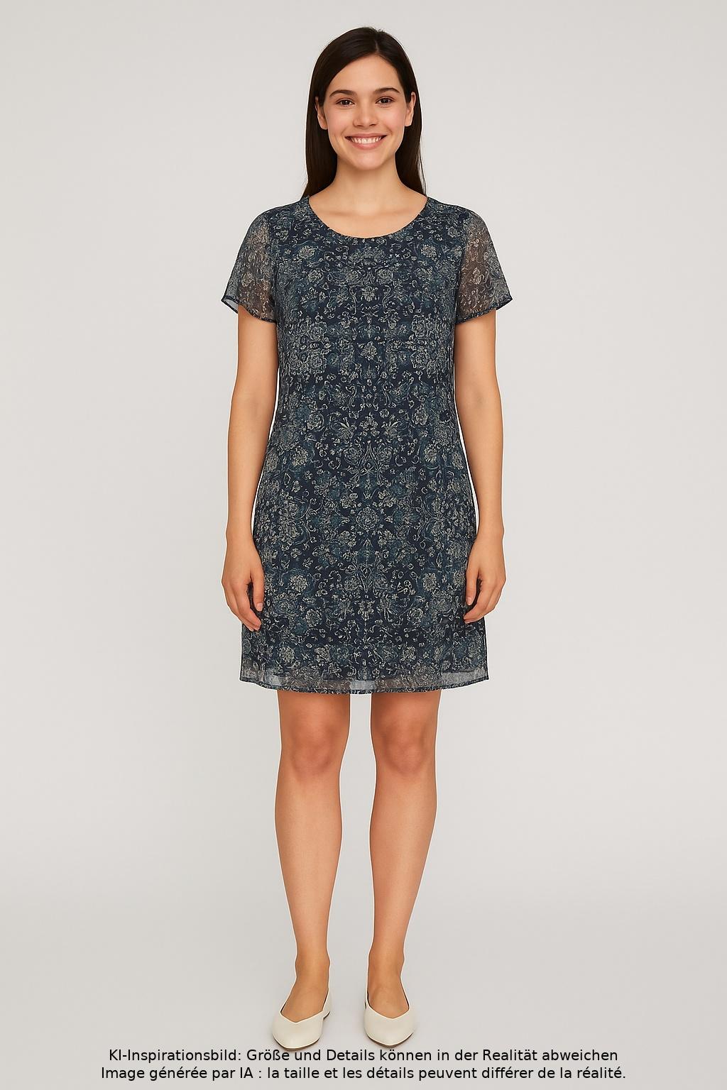 

s.Oliver Damen Kleid, marineblau, Gr. 42