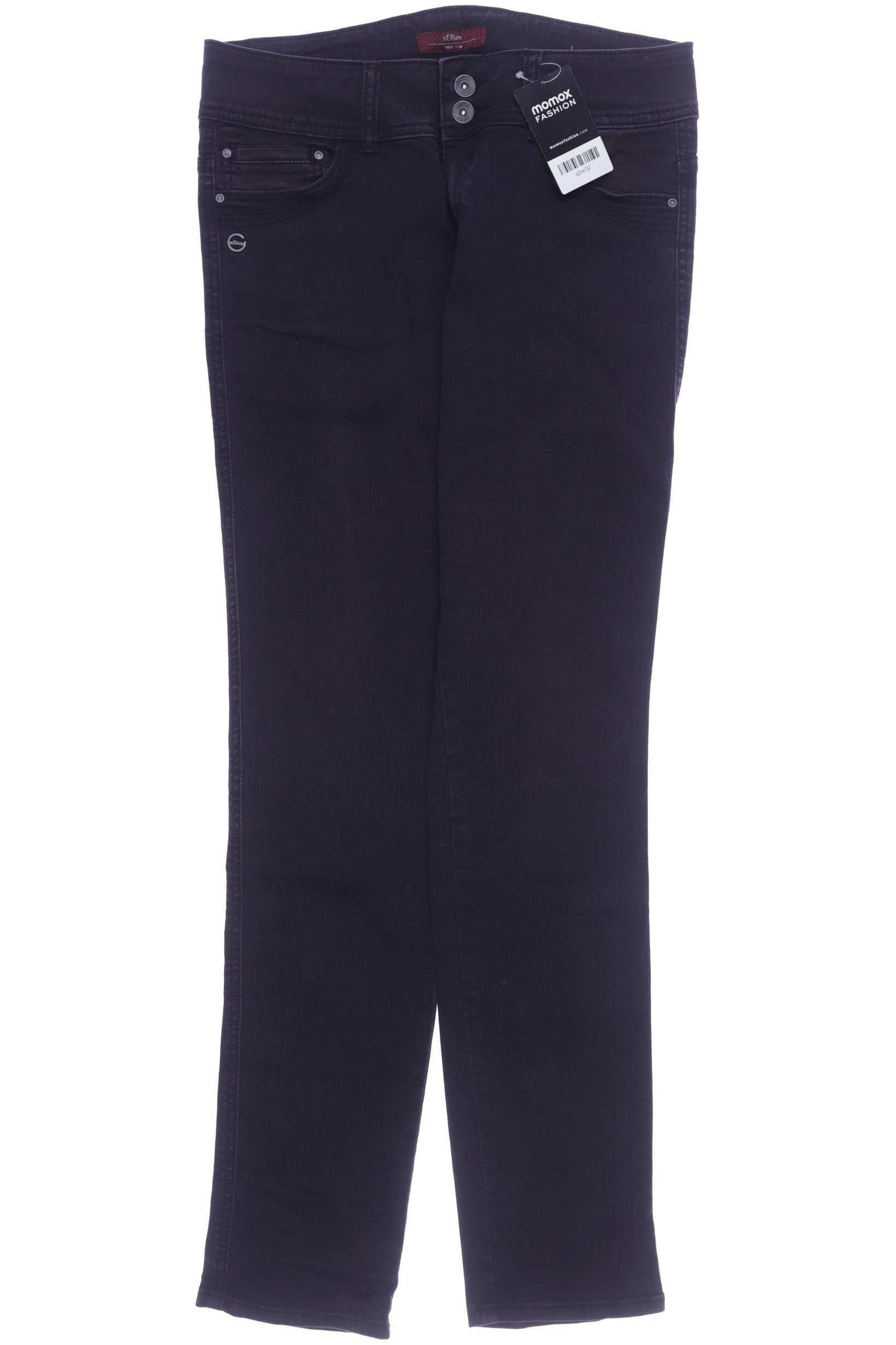 

s.Oliver Damen Jeans, schwarz, Gr. 36