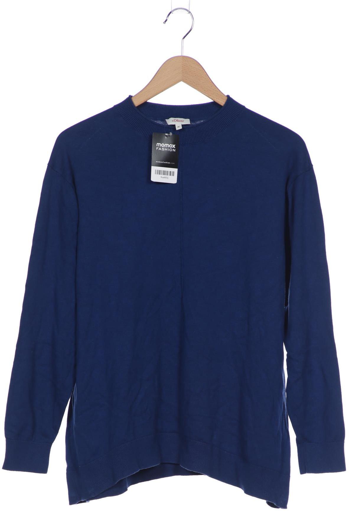 

s.Oliver Damen Pullover, blau, Gr. 46