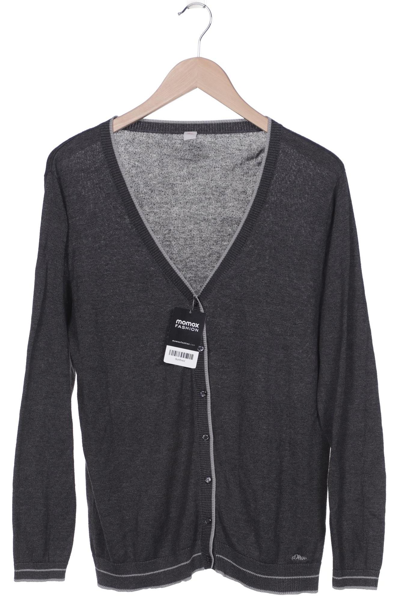 

s.Oliver Damen Strickjacke, grau