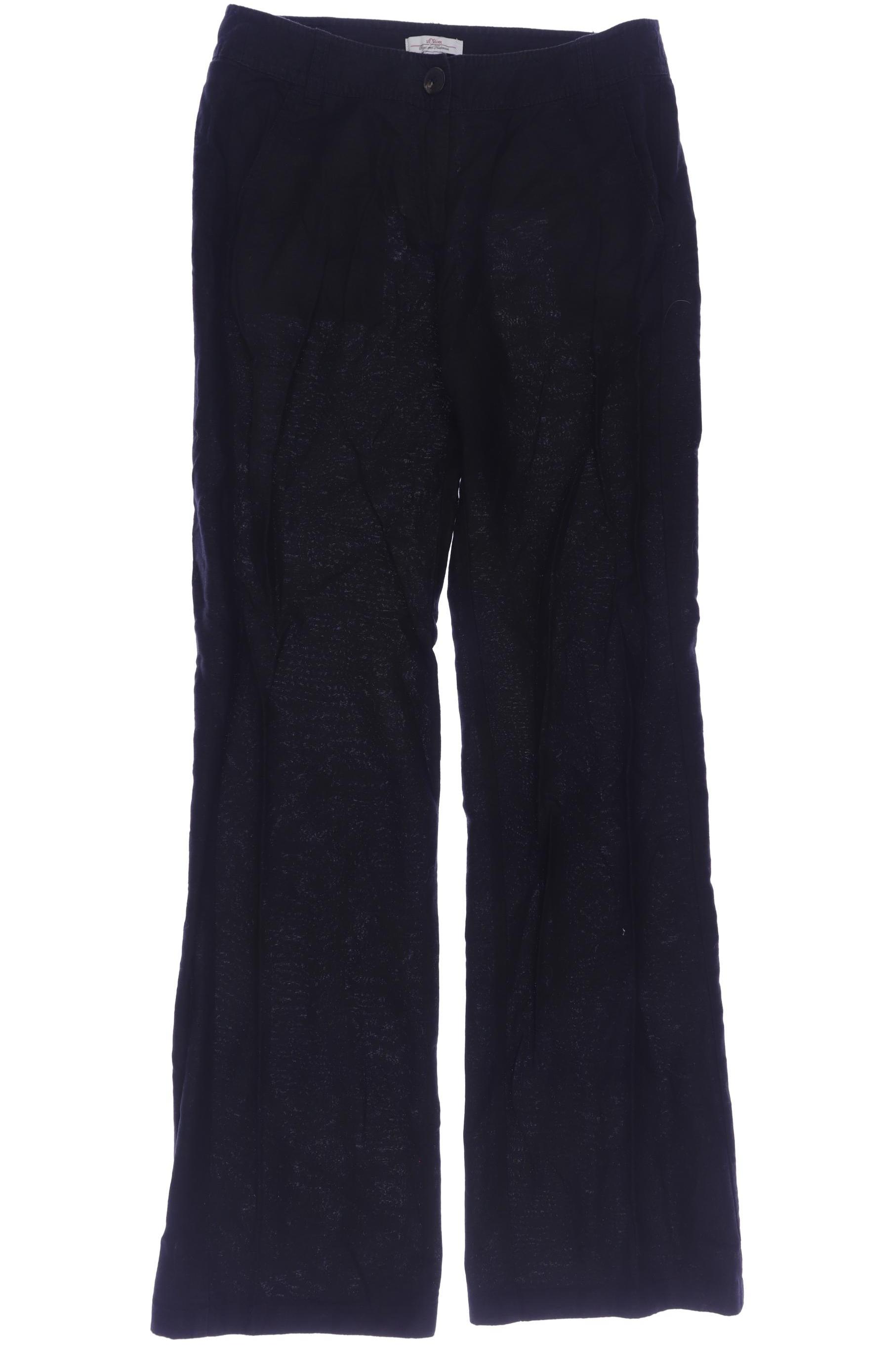 

s.Oliver Damen Stoffhose, schwarz, Gr. 34