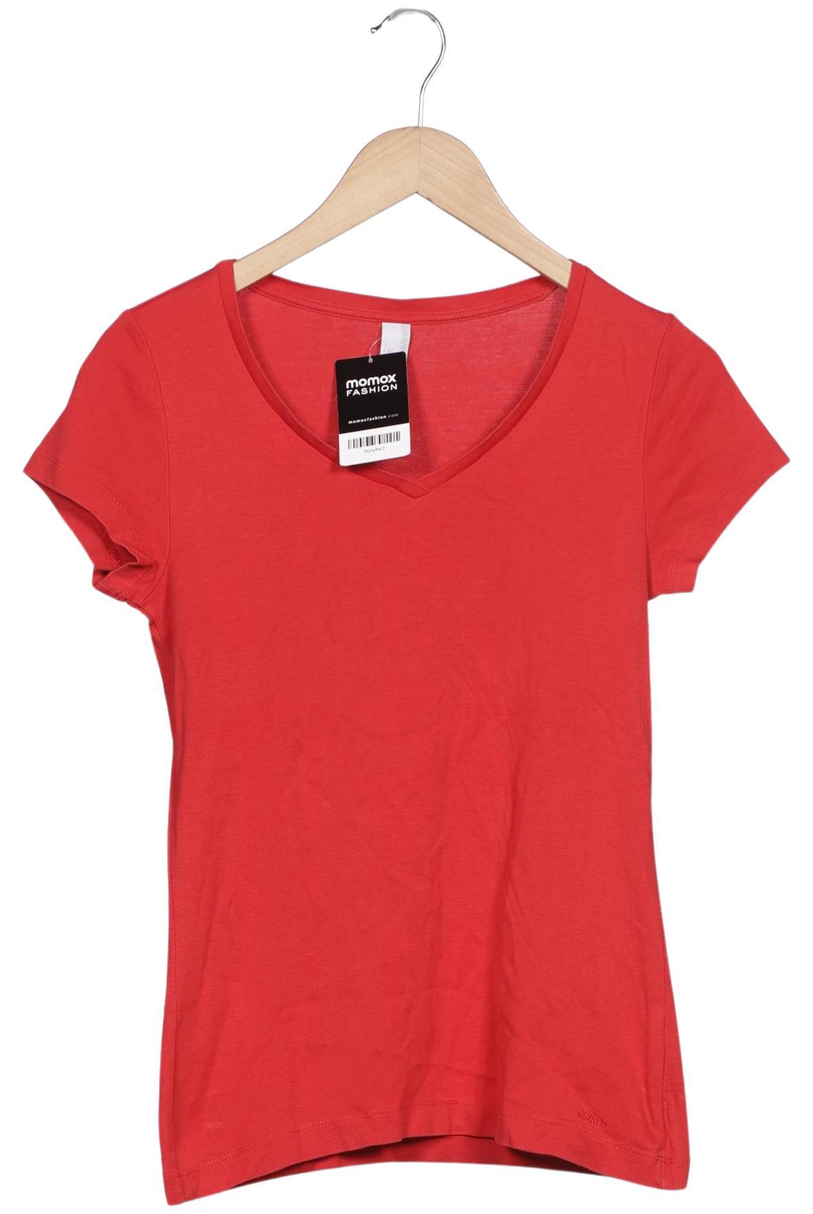 

s.Oliver Damen T-Shirt, rot, Gr. 38