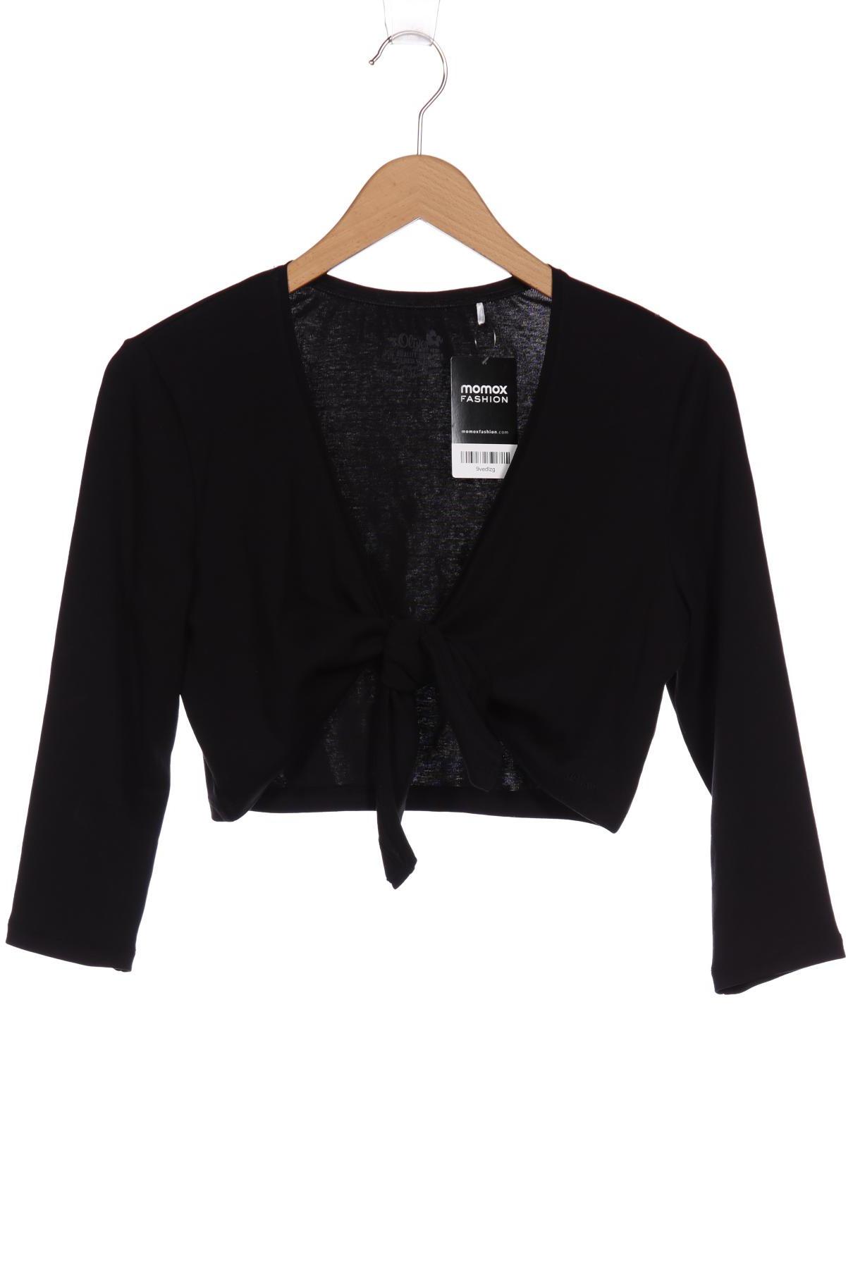 

s.Oliver Damen Strickjacke, schwarz