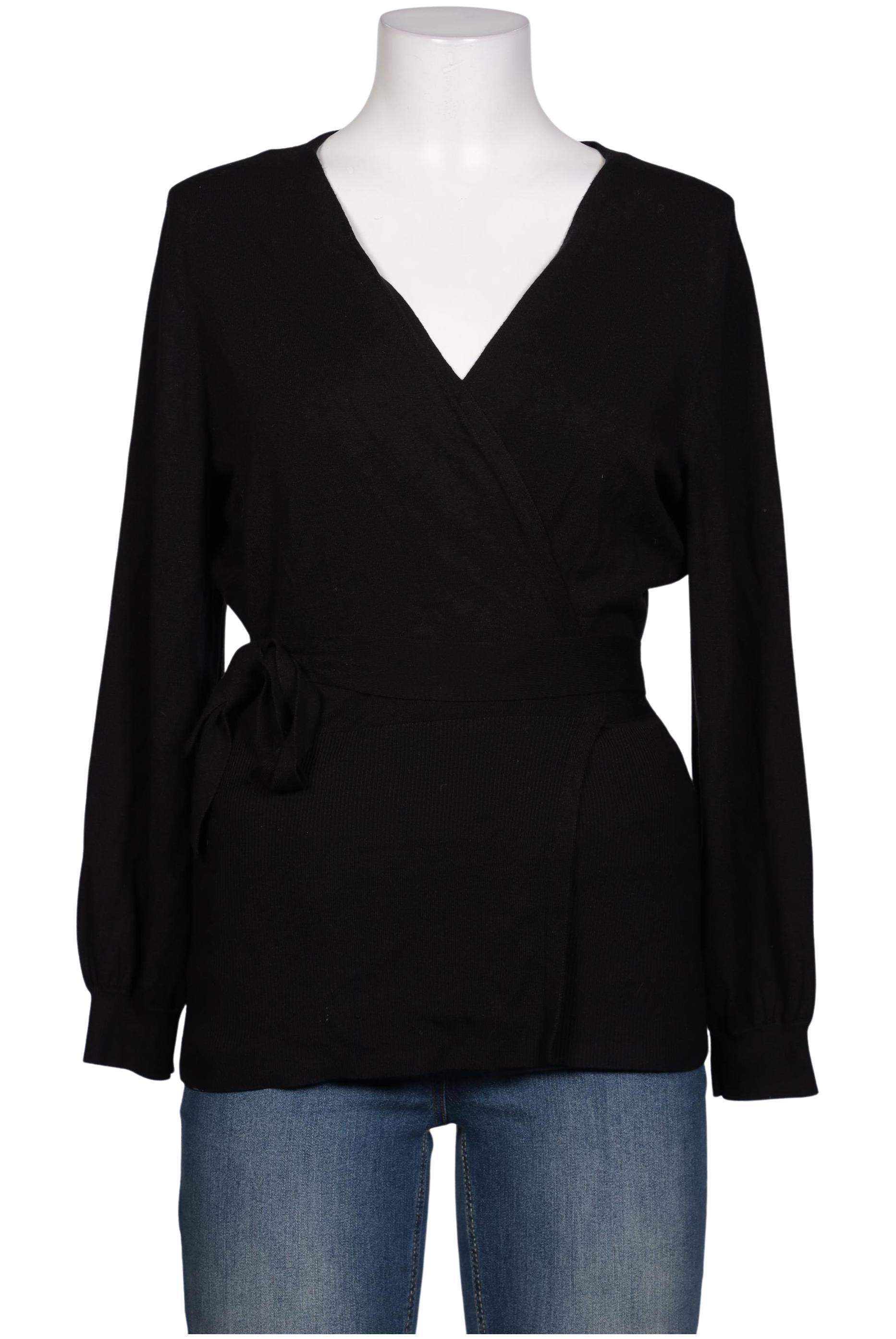 

s.Oliver Damen Strickjacke, schwarz, Gr. 40