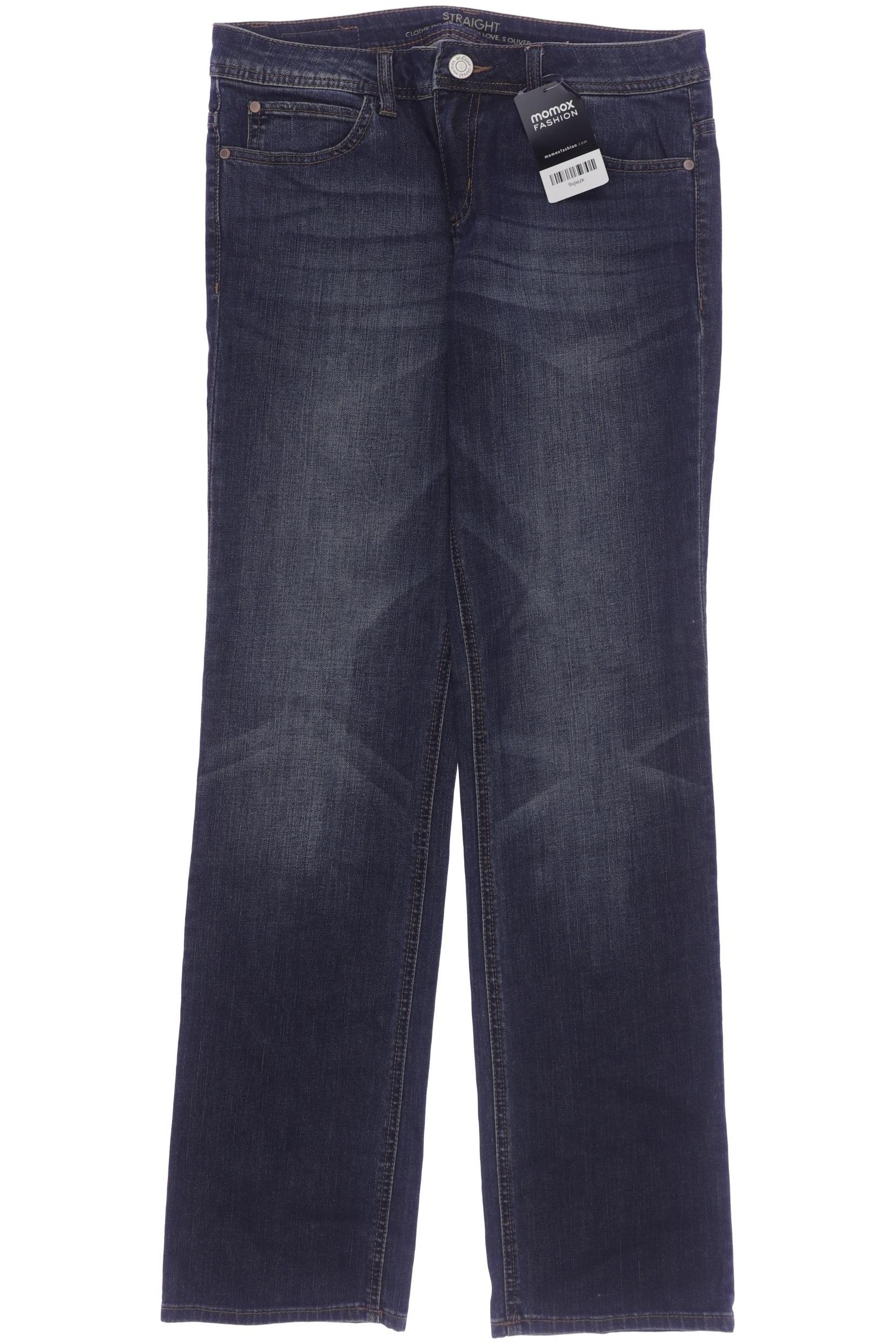 

s.Oliver Damen Jeans, marineblau, Gr. 38