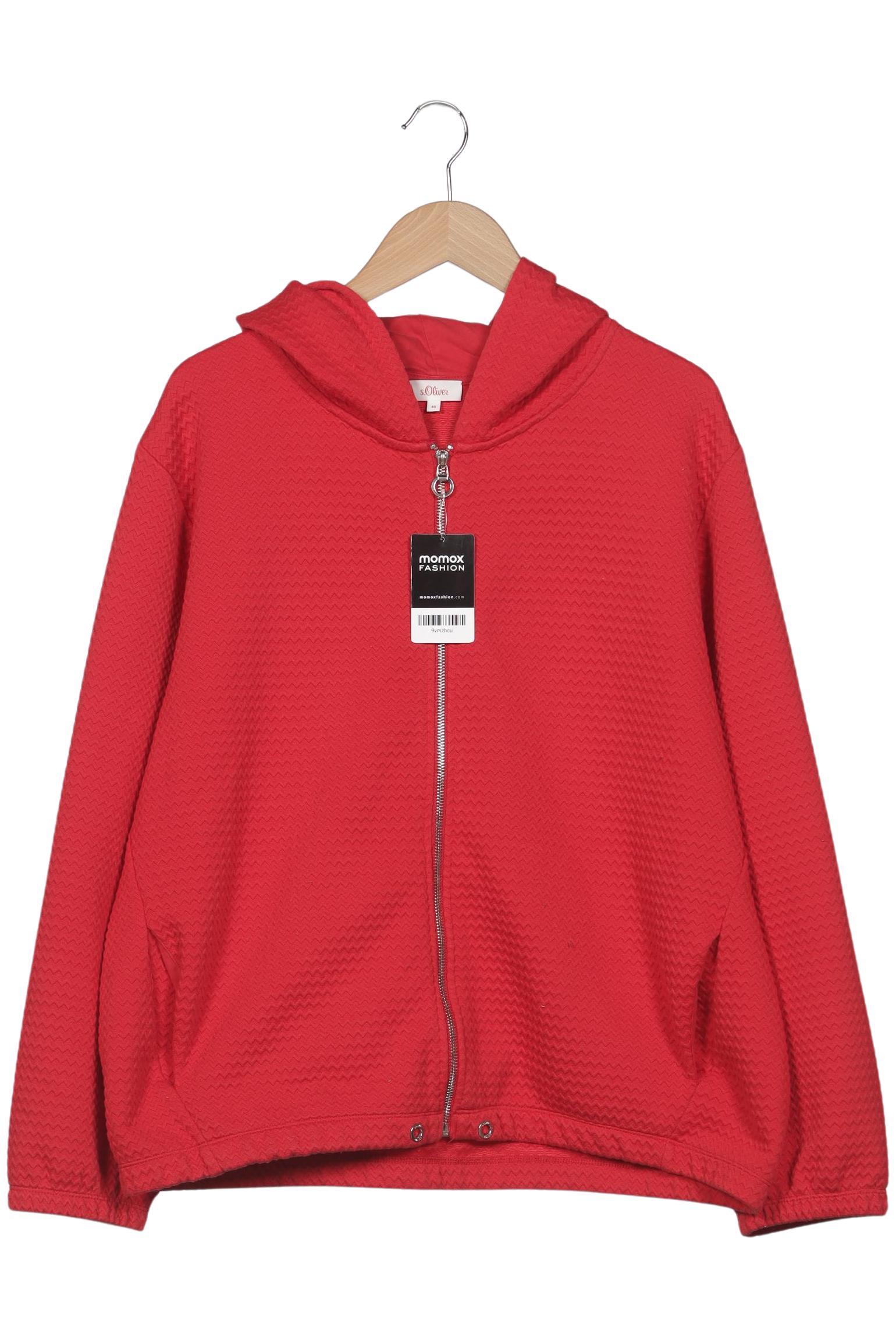 

s.Oliver Damen Kapuzenpullover, rot, Gr. 46