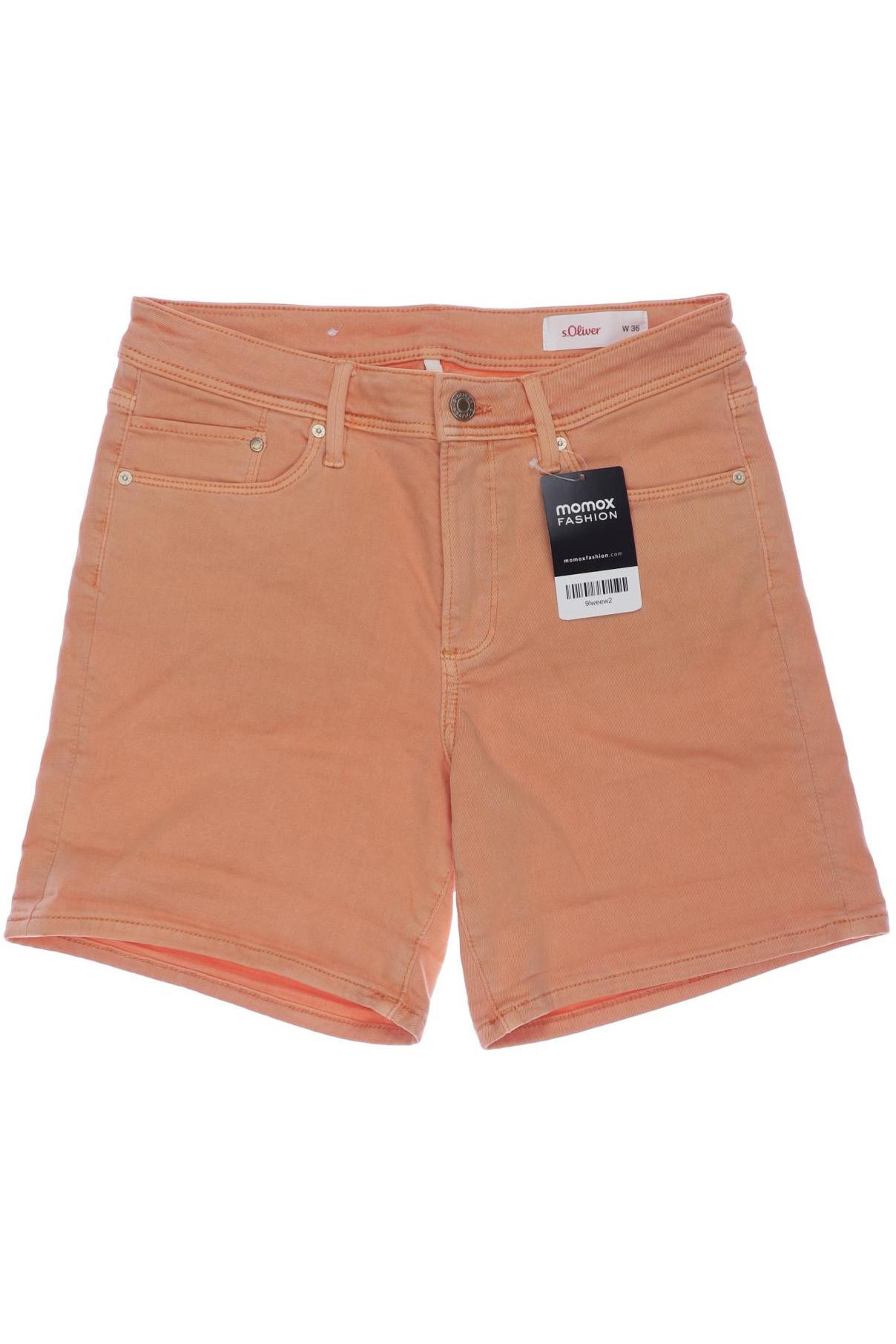

s.Oliver Damen Shorts, orange, Gr. 36