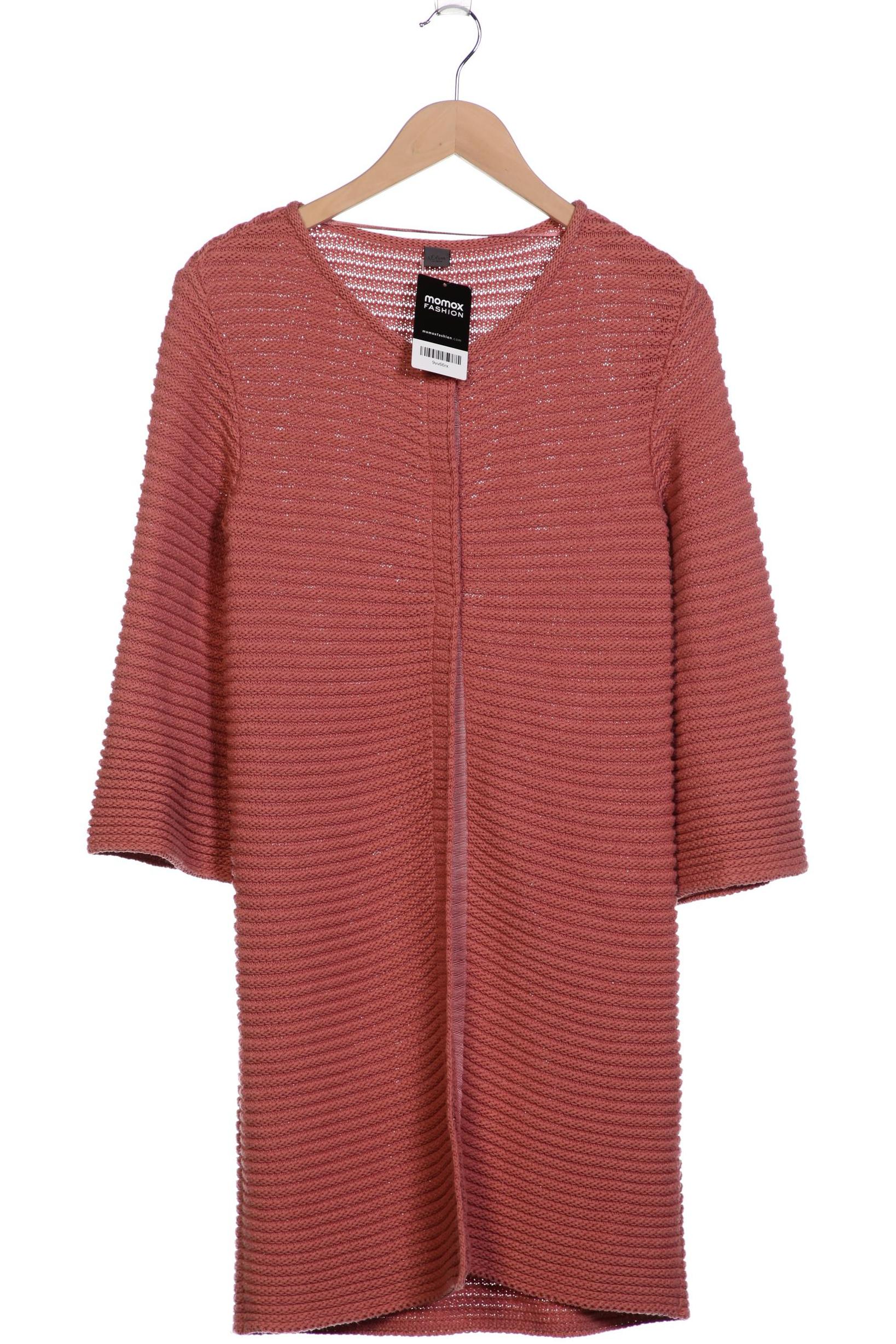 

s.Oliver Damen Strickjacke, pink, Gr. 36