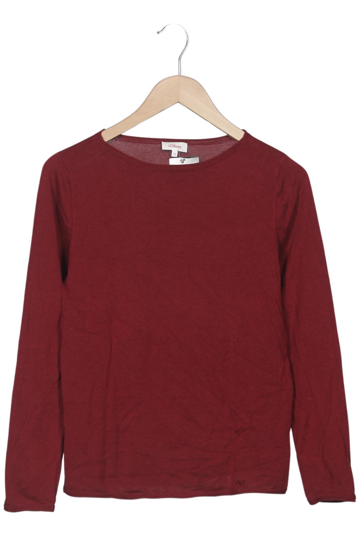 

s.Oliver Damen Pullover, rot, Gr. 36