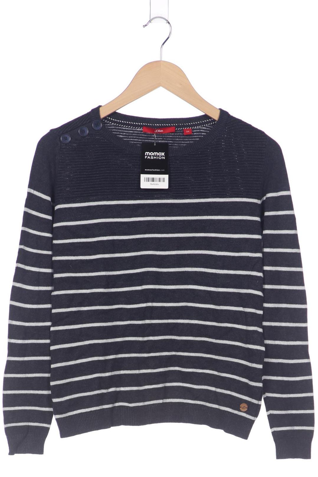 

s.Oliver Damen Pullover, marineblau, Gr. 34