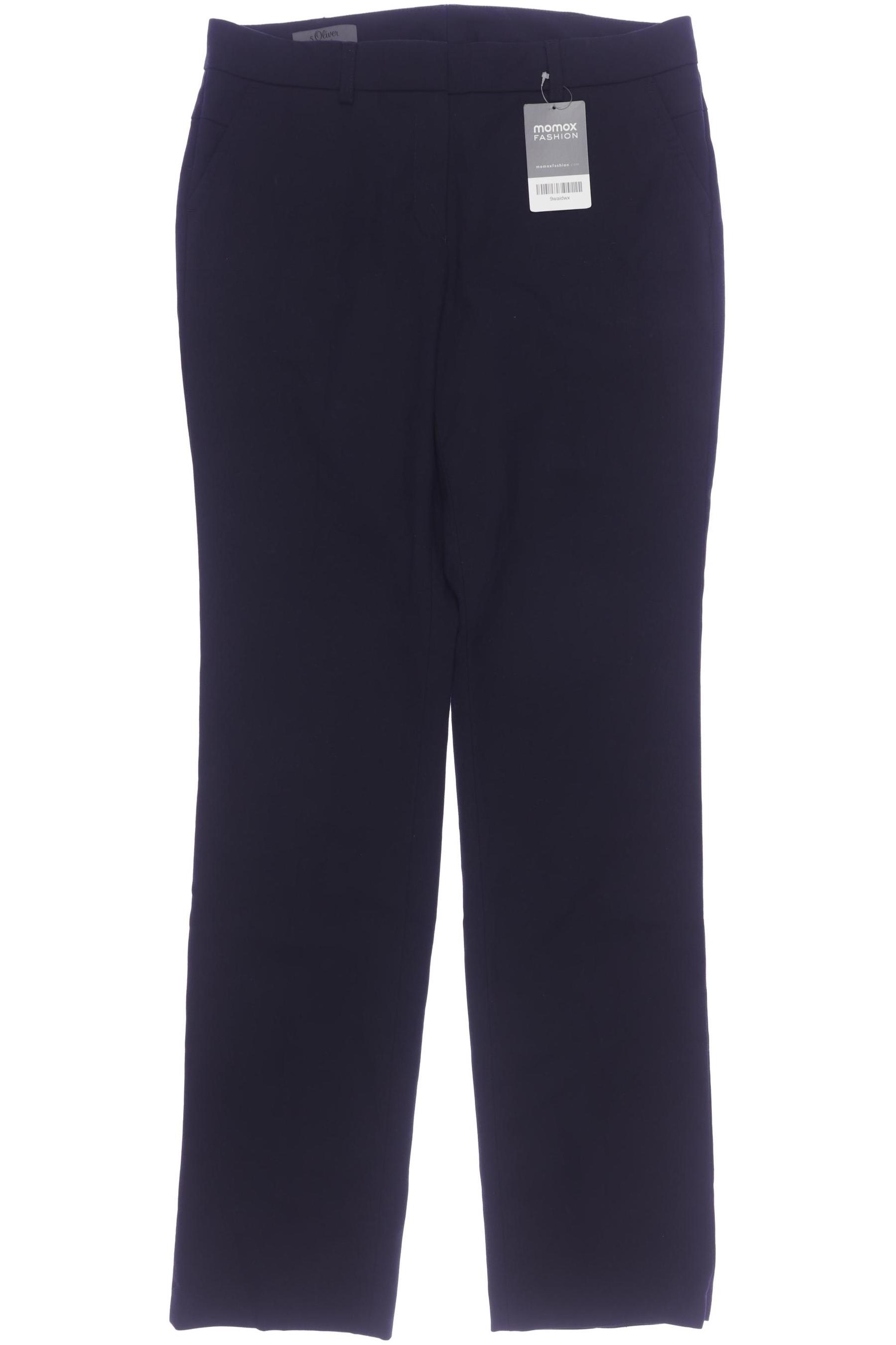 

s.Oliver Damen Stoffhose, marineblau, Gr. 36