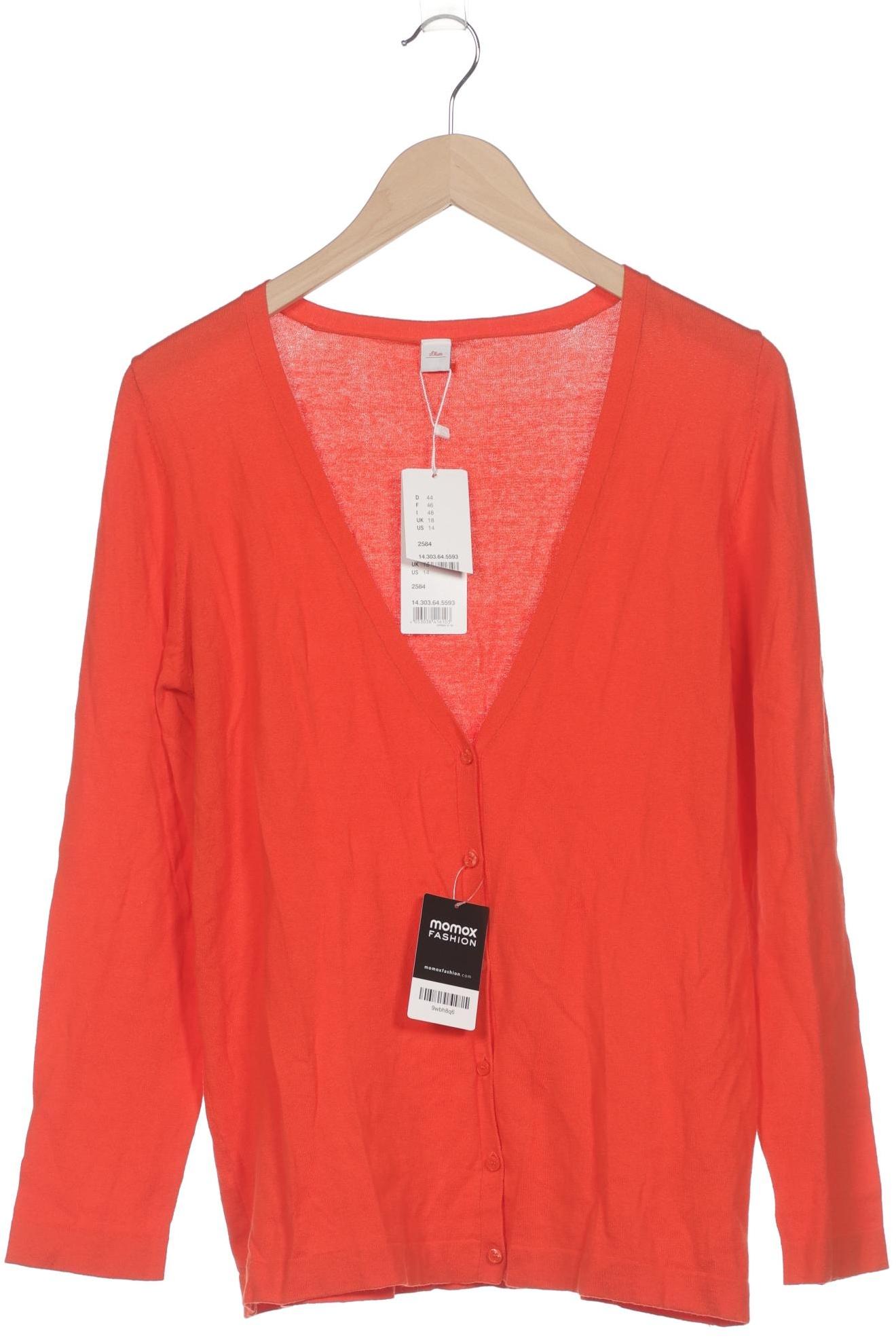 

s.Oliver Damen Strickjacke, rot, Gr. 44