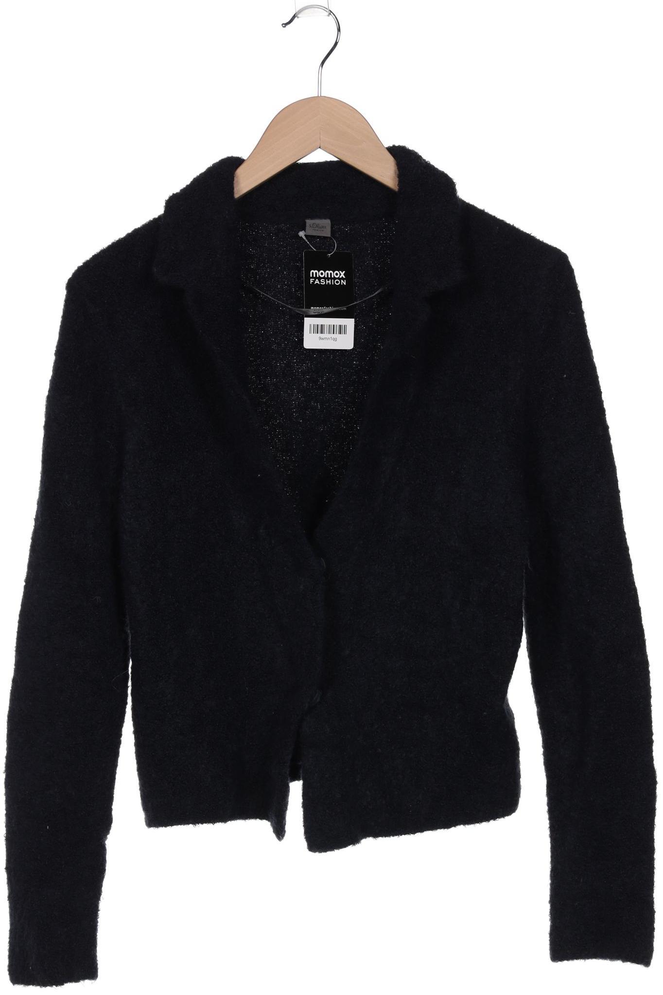 

s.Oliver Damen Strickjacke, marineblau